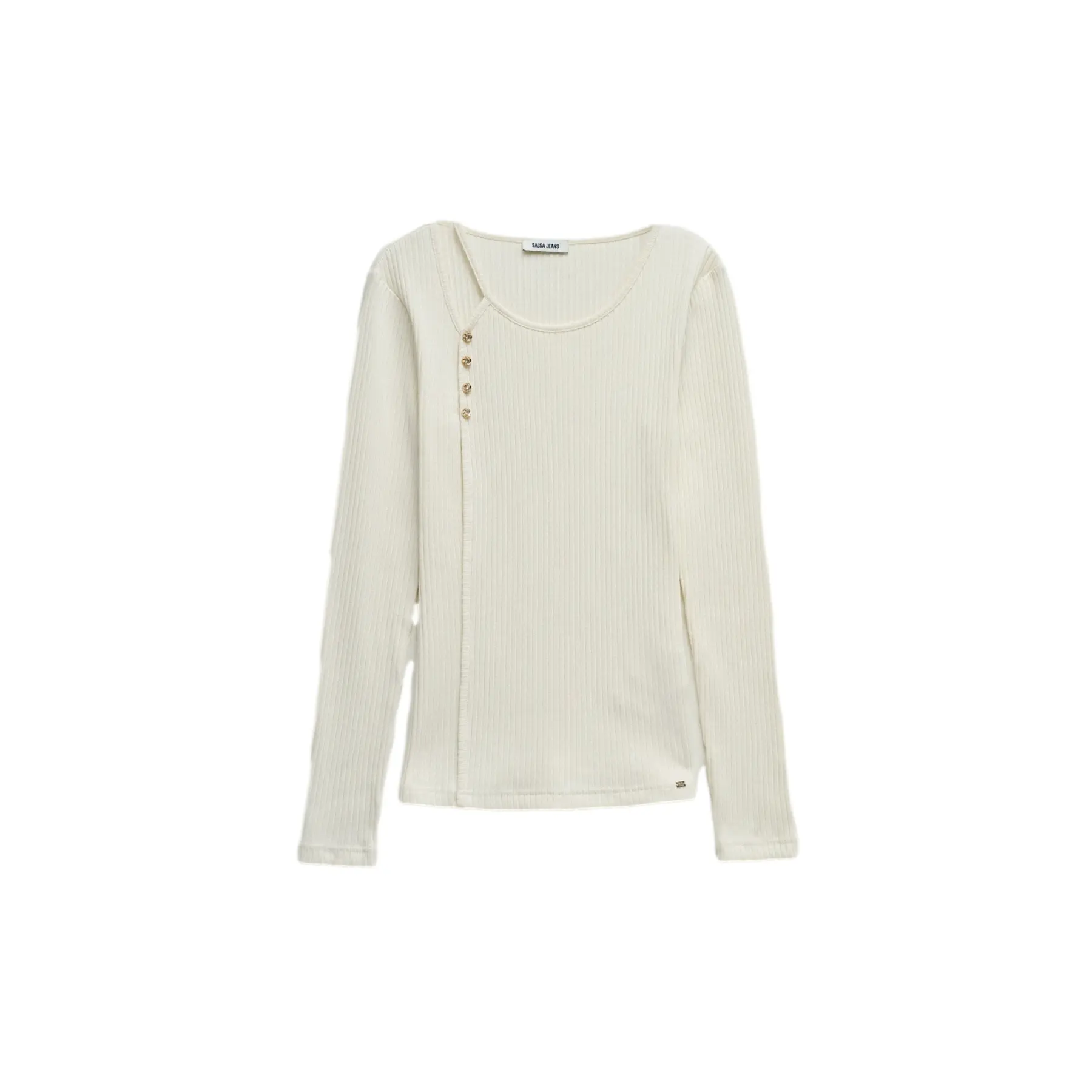 Pull in maglia a coste donna