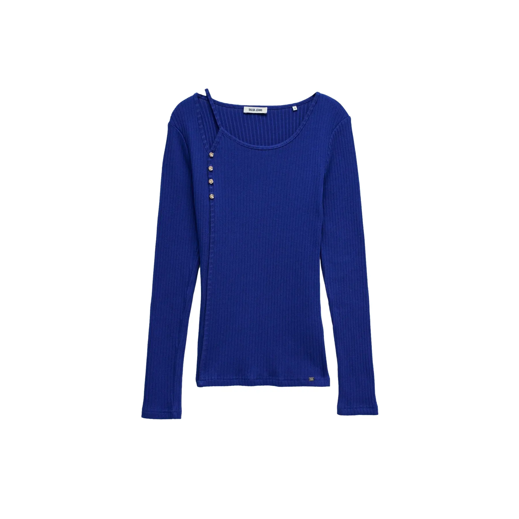 Maglione a coste da donna
