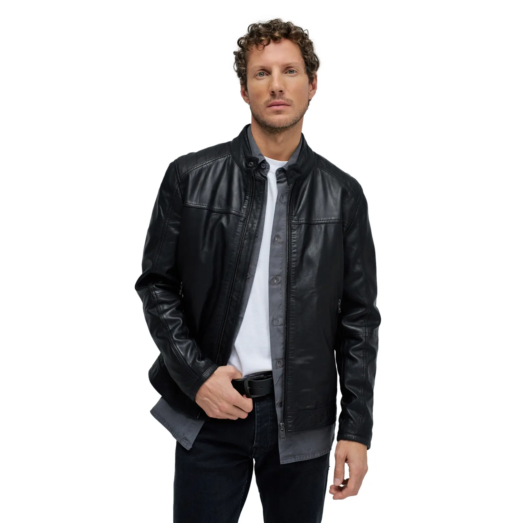 Lederjacke Salsa Jeans