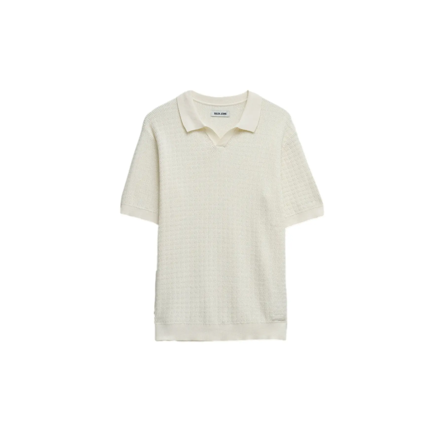 Polo aus gestricktem Maschenware Salsa Jeans