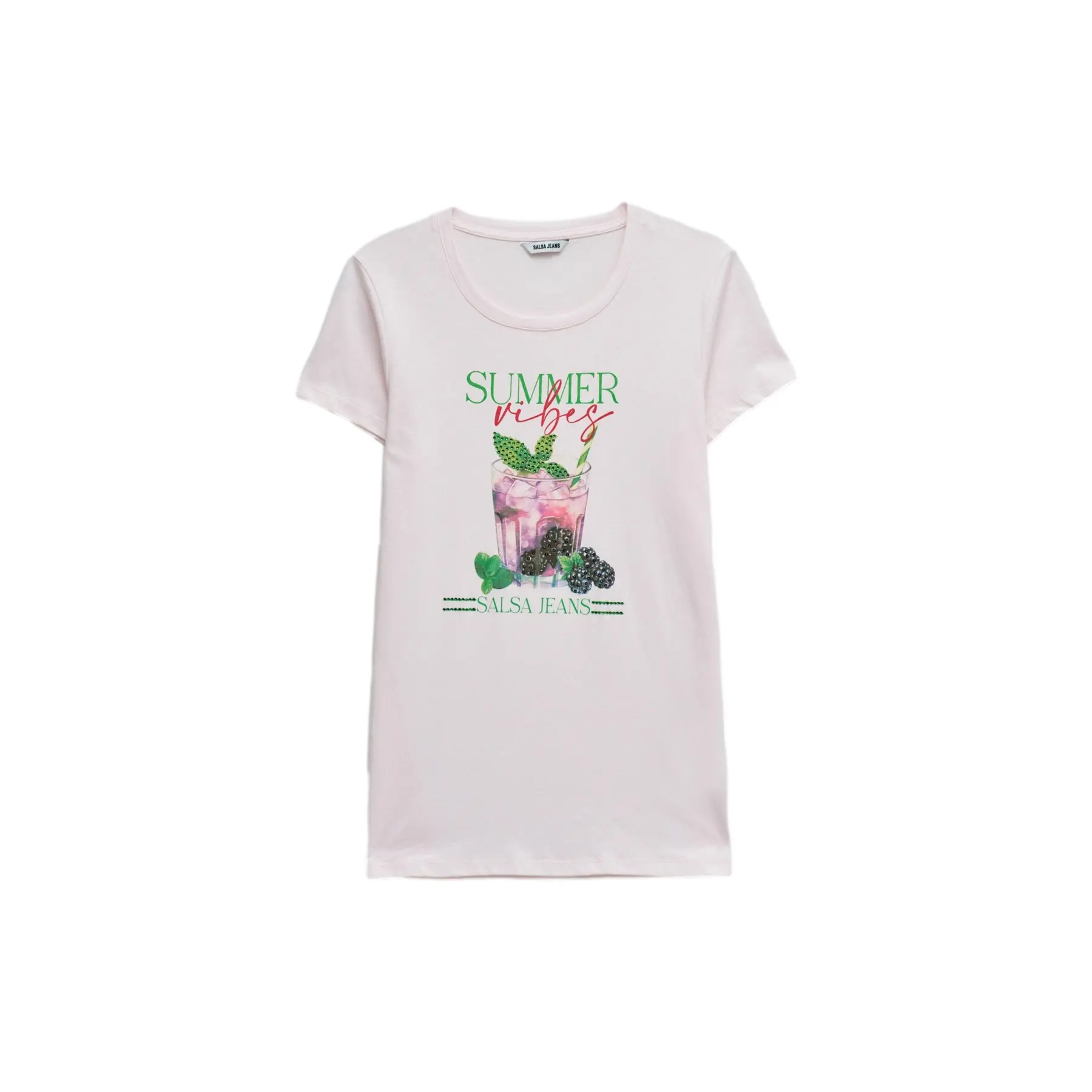 T-shirt in fantasia da donna