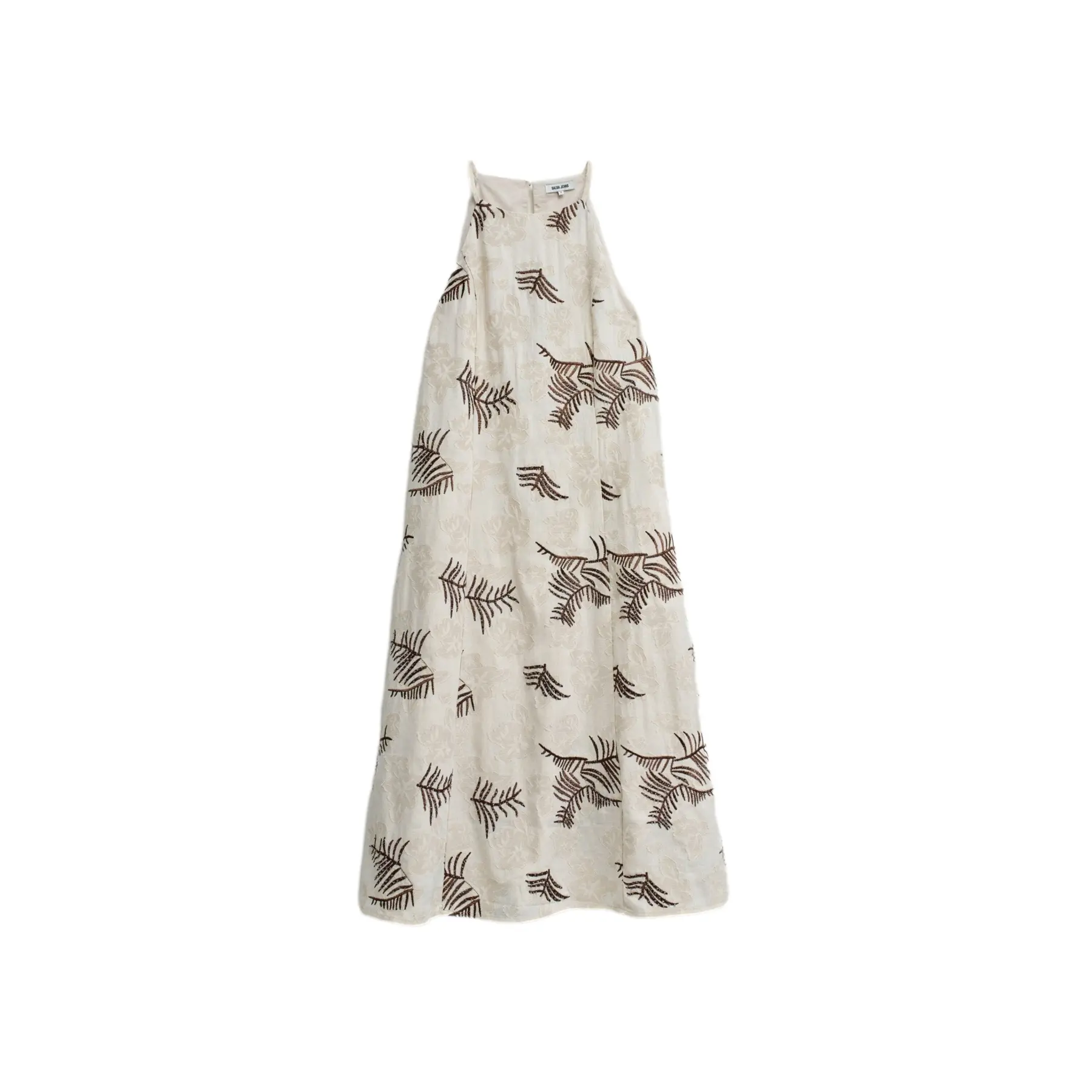 Woman's Embroidered Dress Salsa Jeans Midi