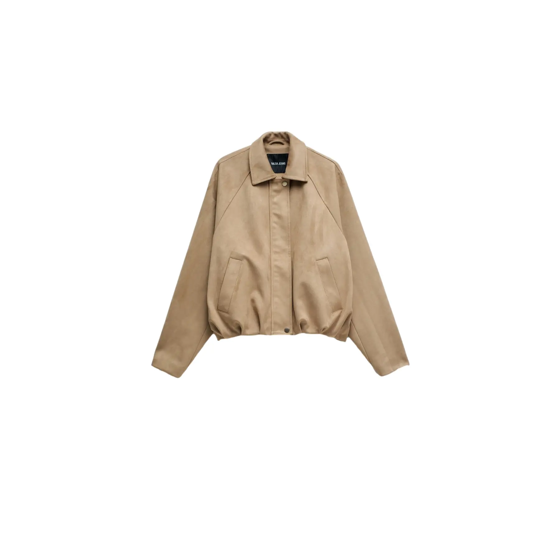 Bomberjacke Damen Salsa Jeans Suede Effect