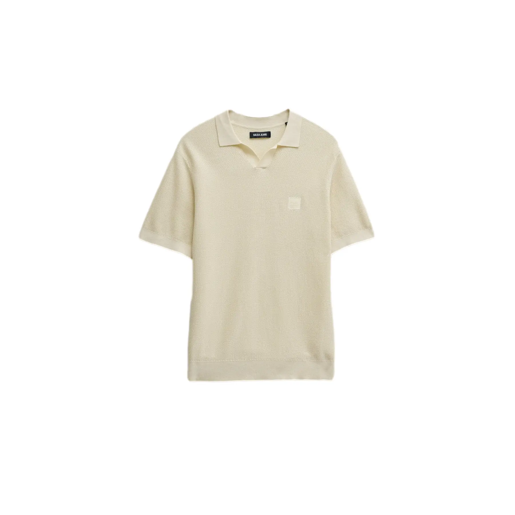 Textured Knit Polo Salsa Jeans