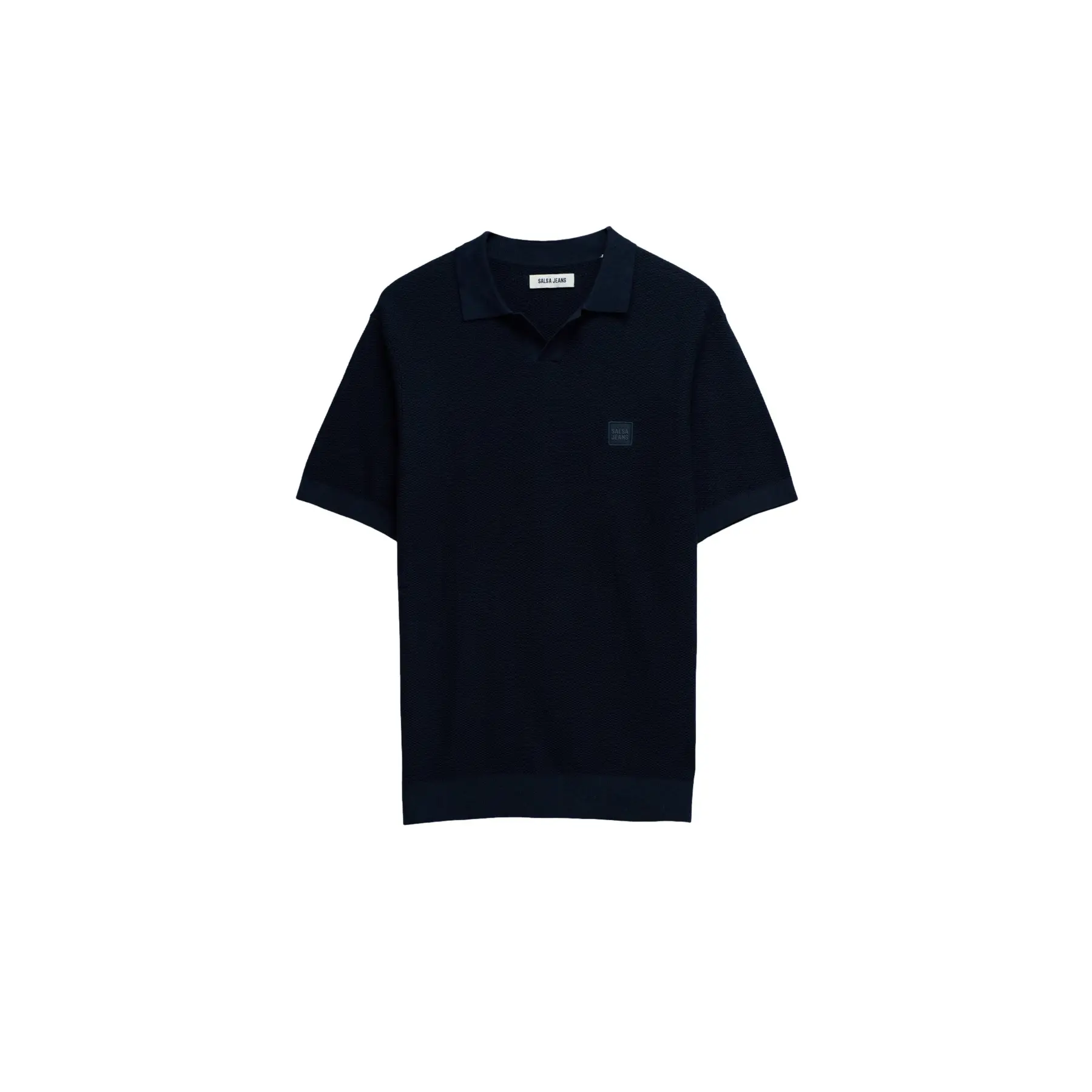 Polo aus gestricktem Maschenware Salsa Jeans