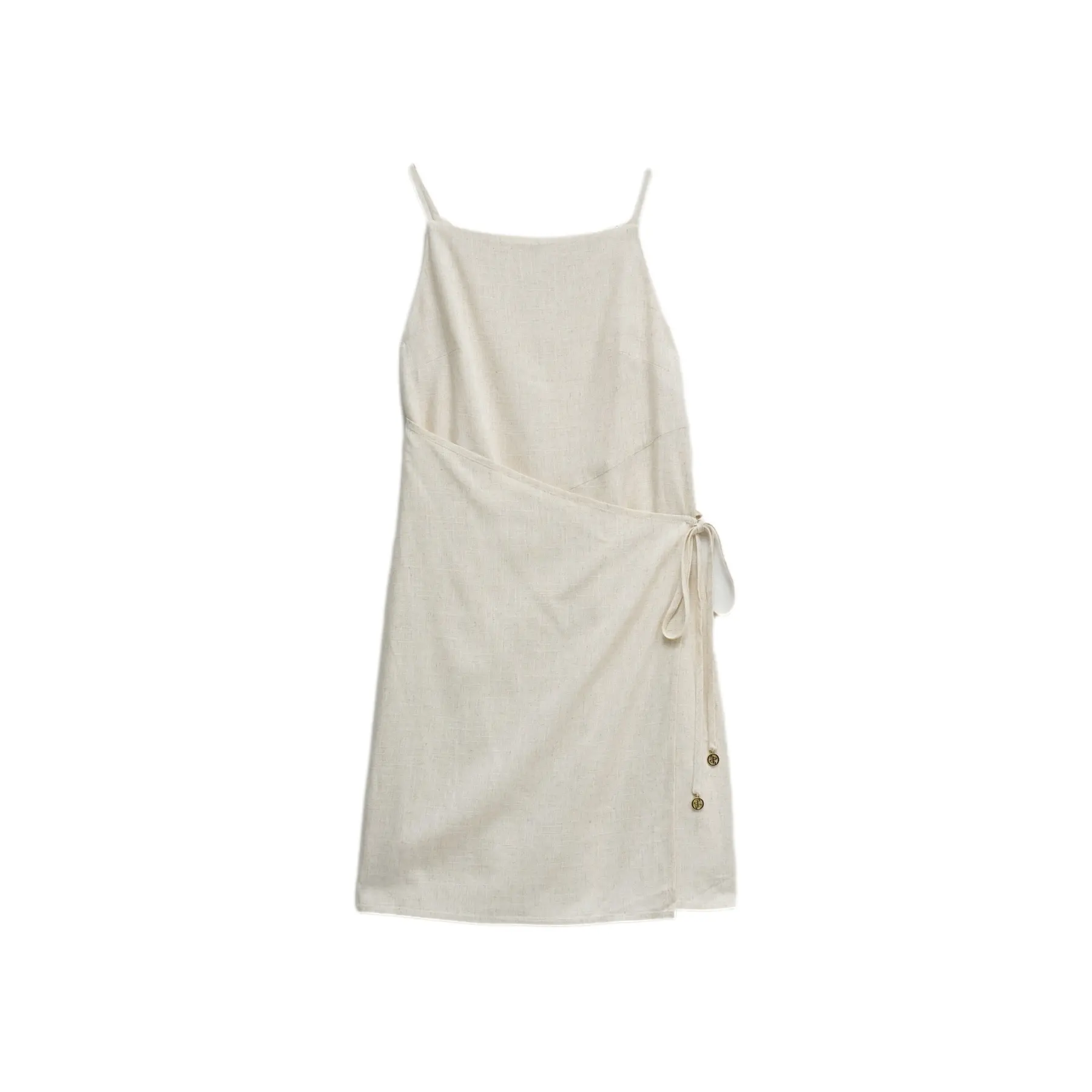 Abito corto in lino donna