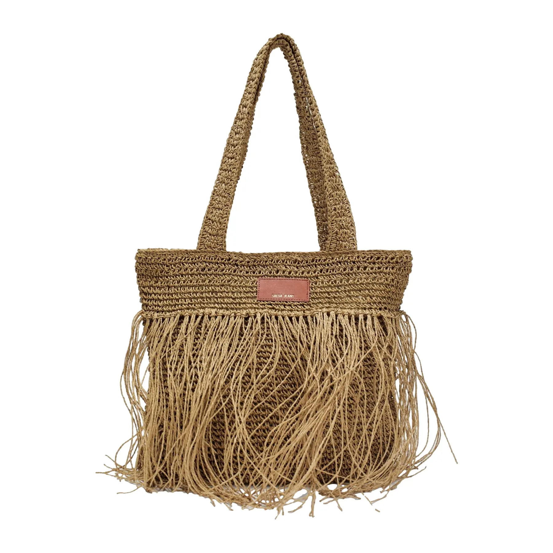 Raffia-Handtasche Damen Salsa Jeans