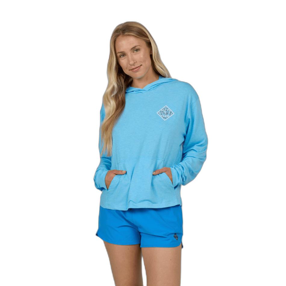 Felpa con cappuccio da donna  Tippet Fill Tech