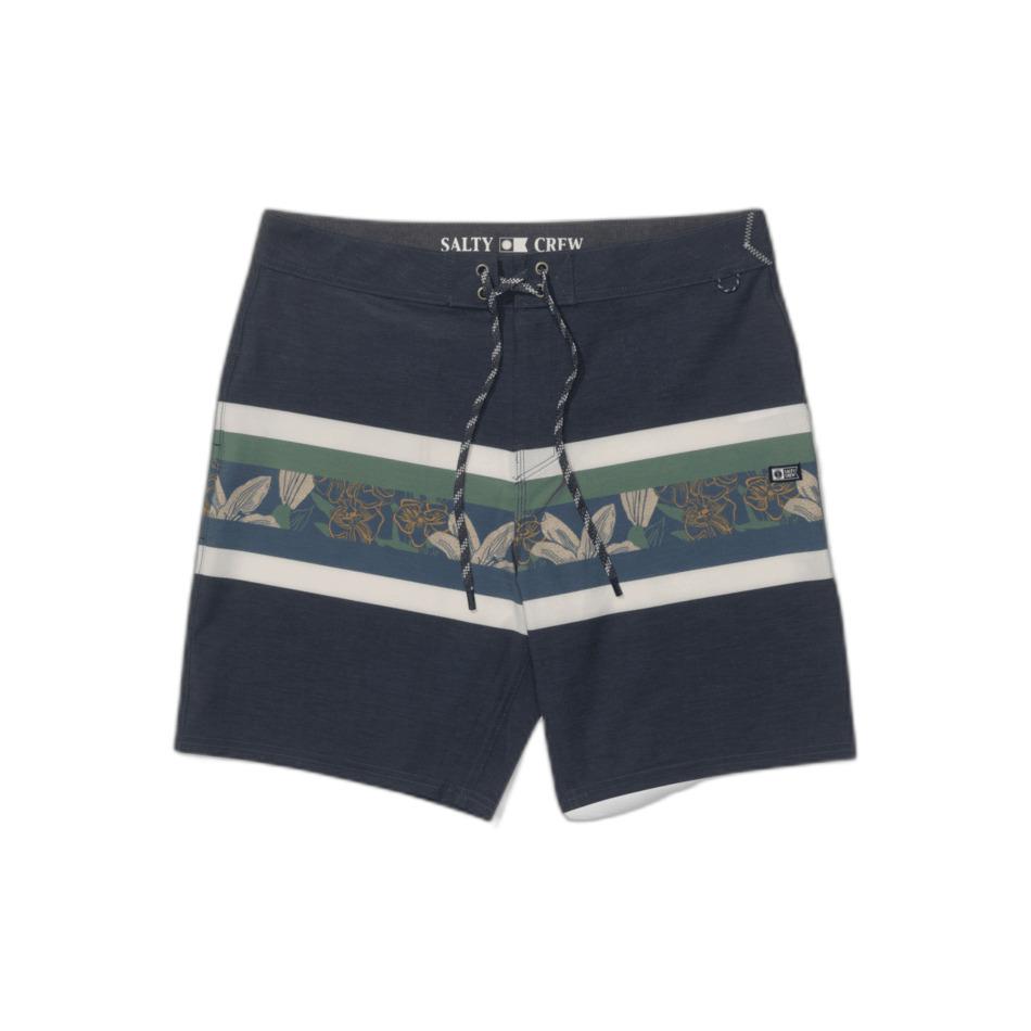 0804046624707 - Gestreifter Badeanzug mit Rundhalsausschnitt Salty Crew