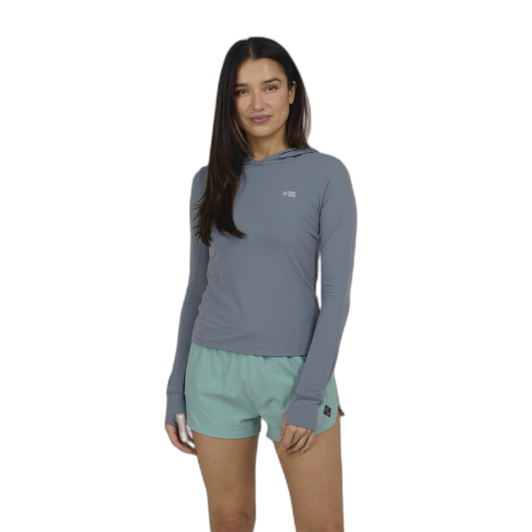 0804046503859 - Damen Rashguard mit Kapuze Alpha