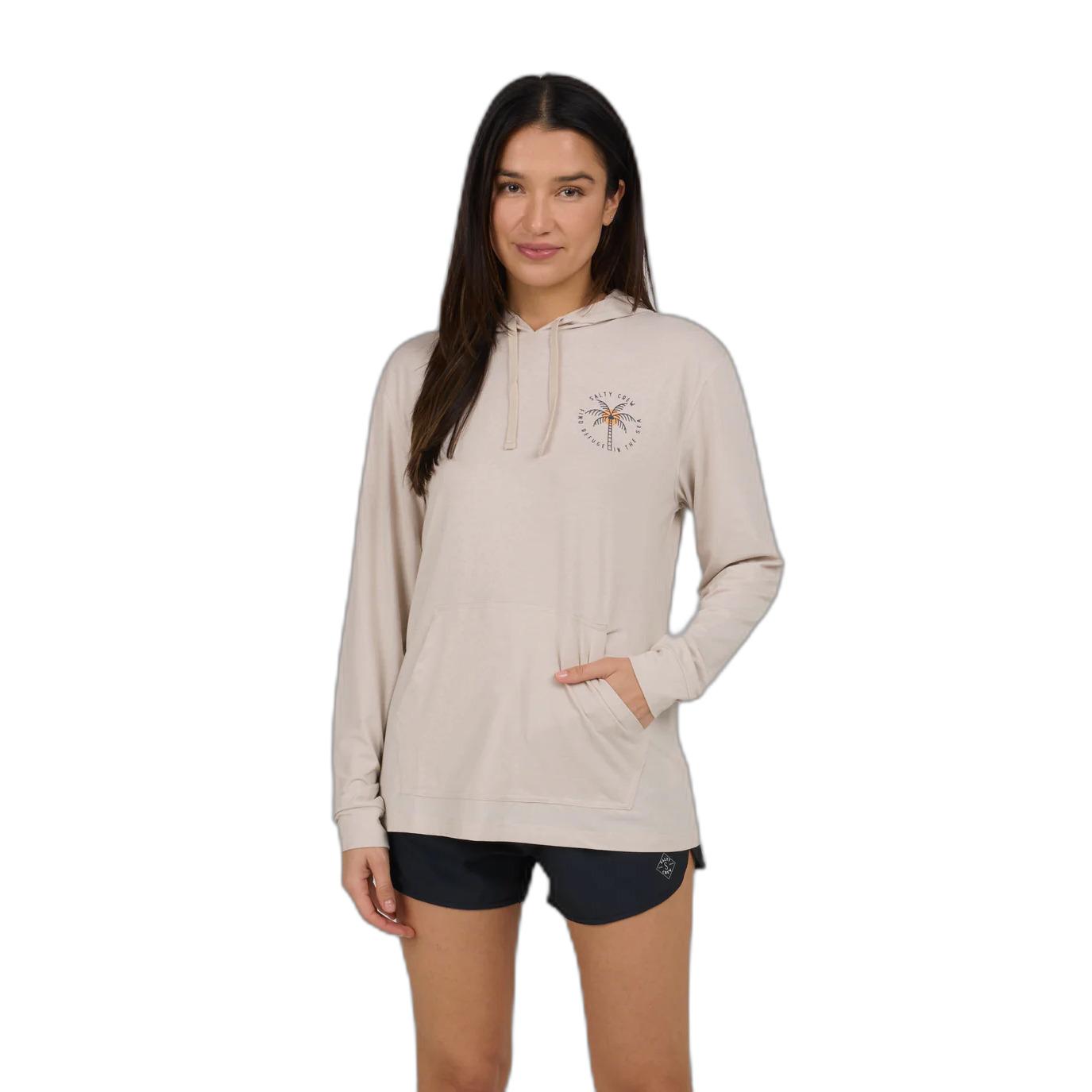 0804046503347 - Hoodie Damen Queen Palm