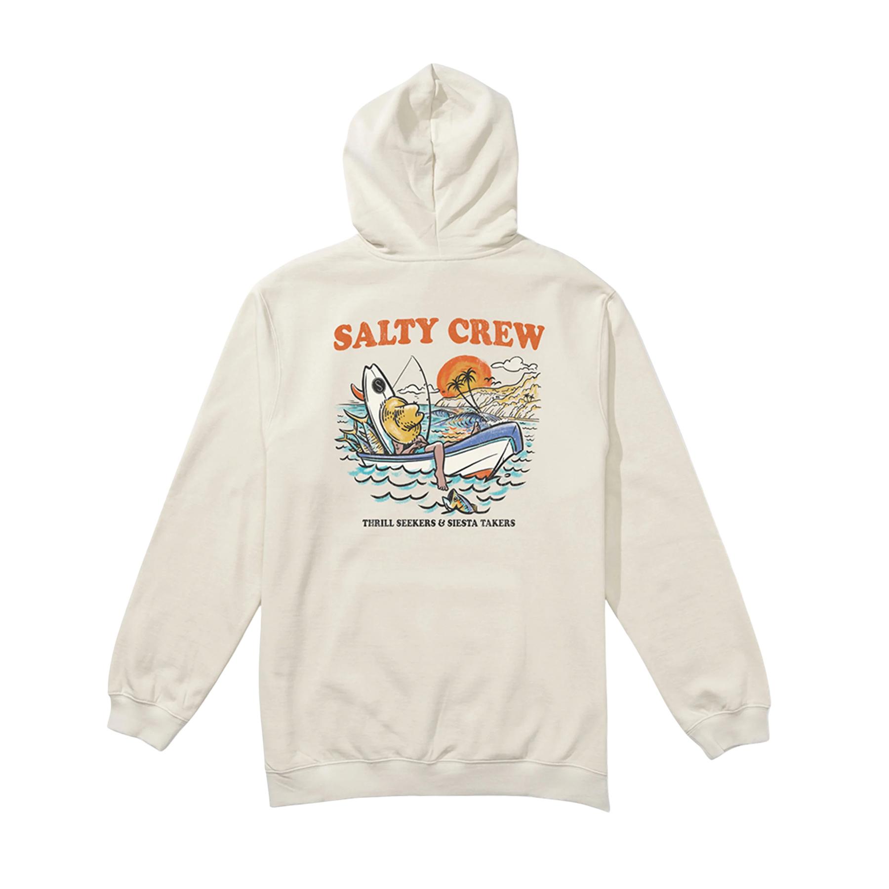 9334966188535 - Kapuzensweatshirt mit Siebdruckmotiven Downtime