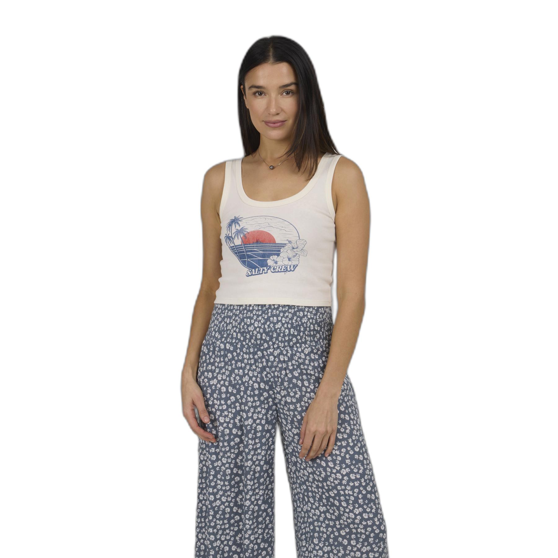 0804046497707 - Damen-Top Beach Scene