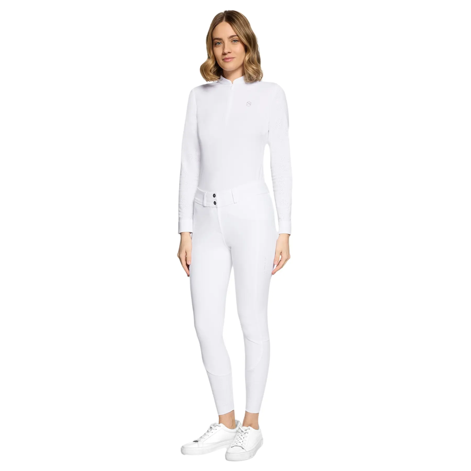 Pantalon de concours full grip femme Samshield Aurelie Air
