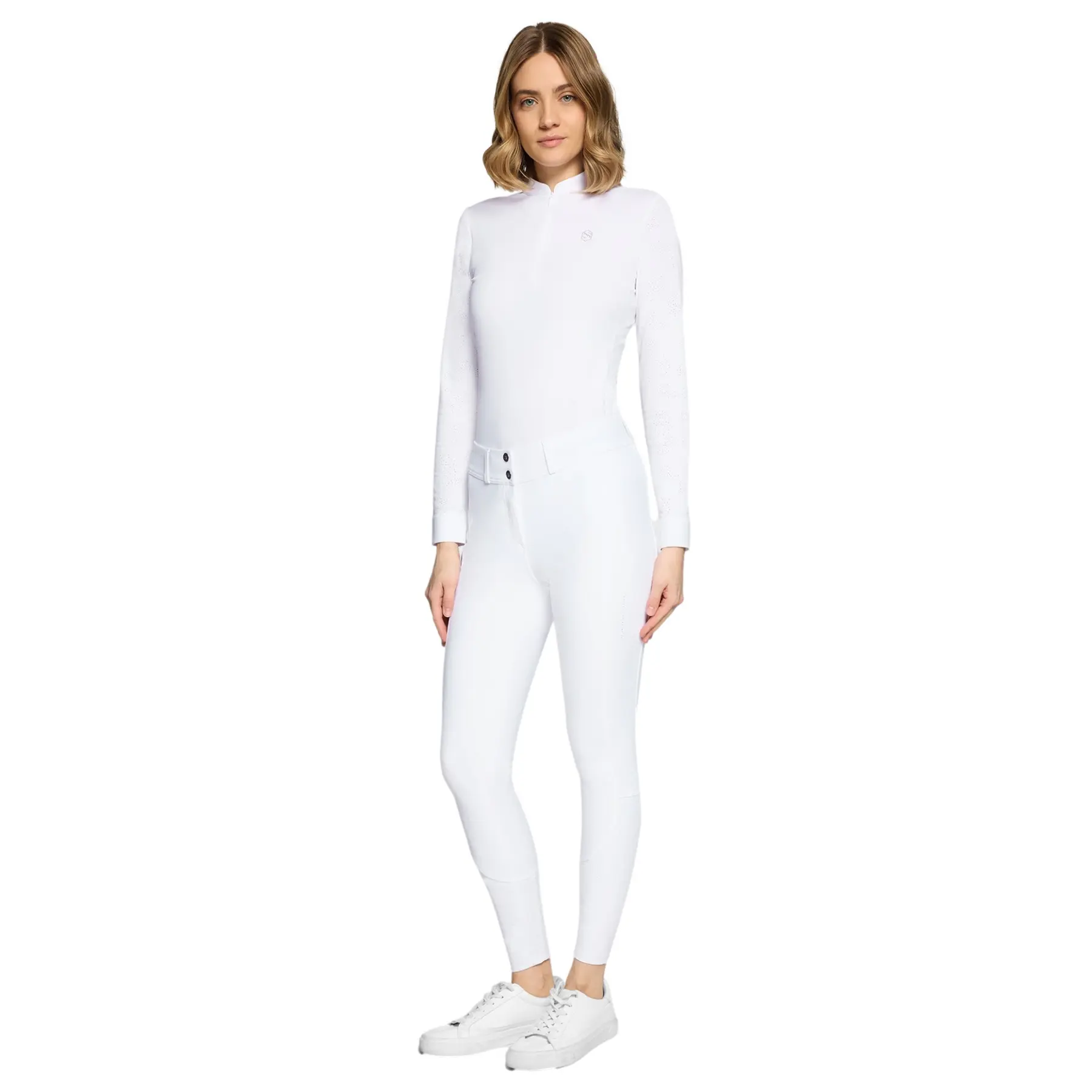 Pantalon de concours mid grip femme Samshield Aurelie Air