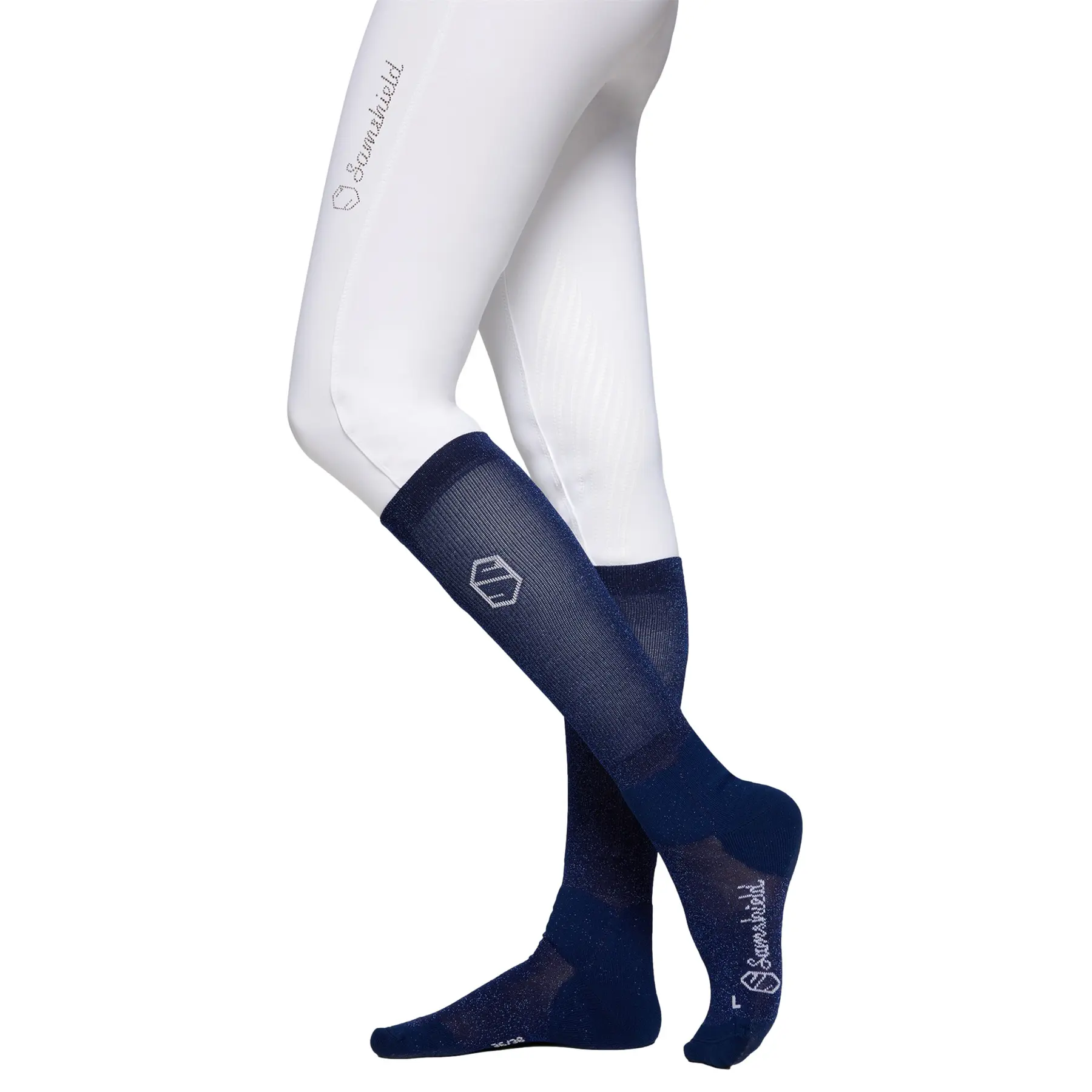 Chaussettes équitation femme Samshield Balzane Glitter