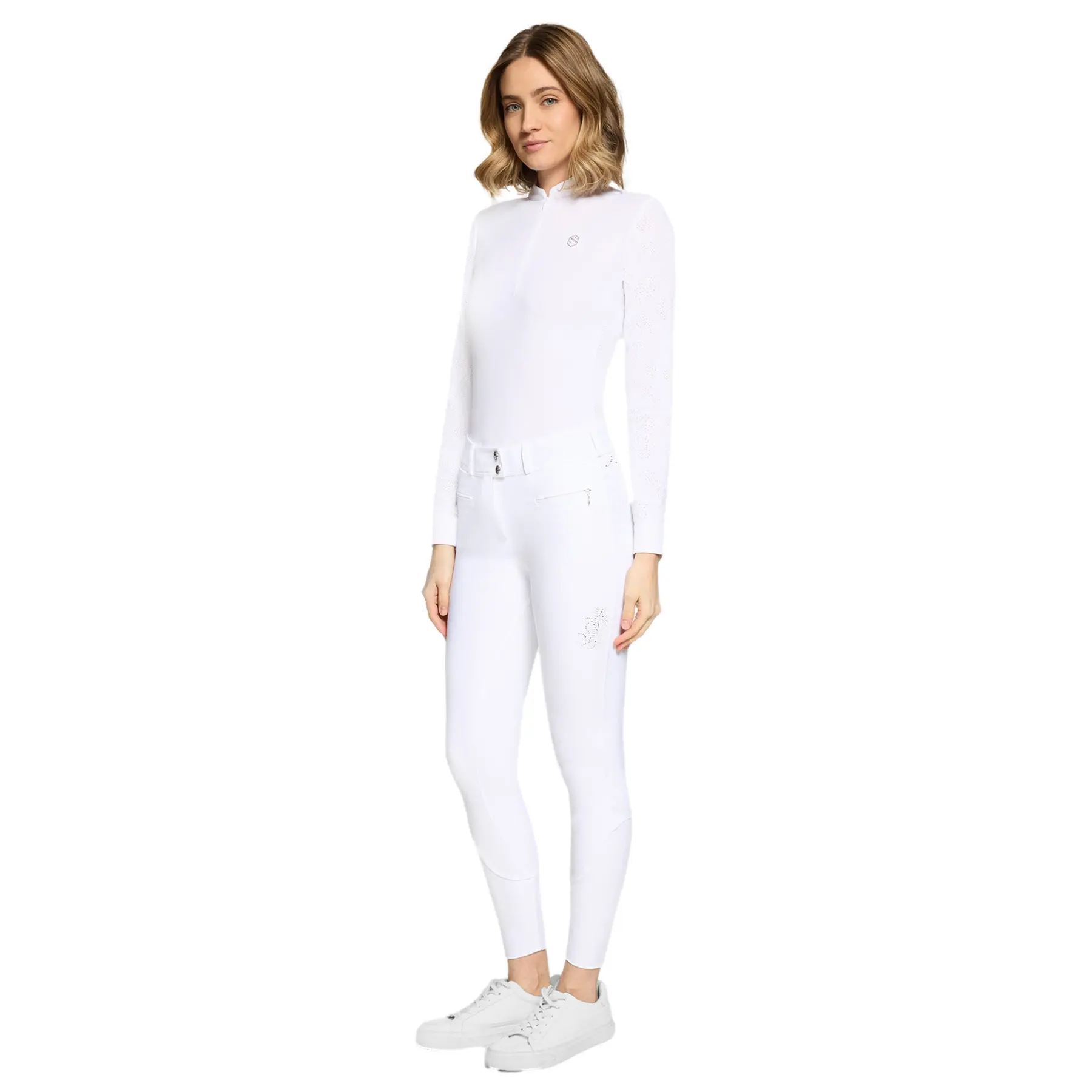 Pantalon de concours full grip femme Samshield Capucine Crystal Ferna