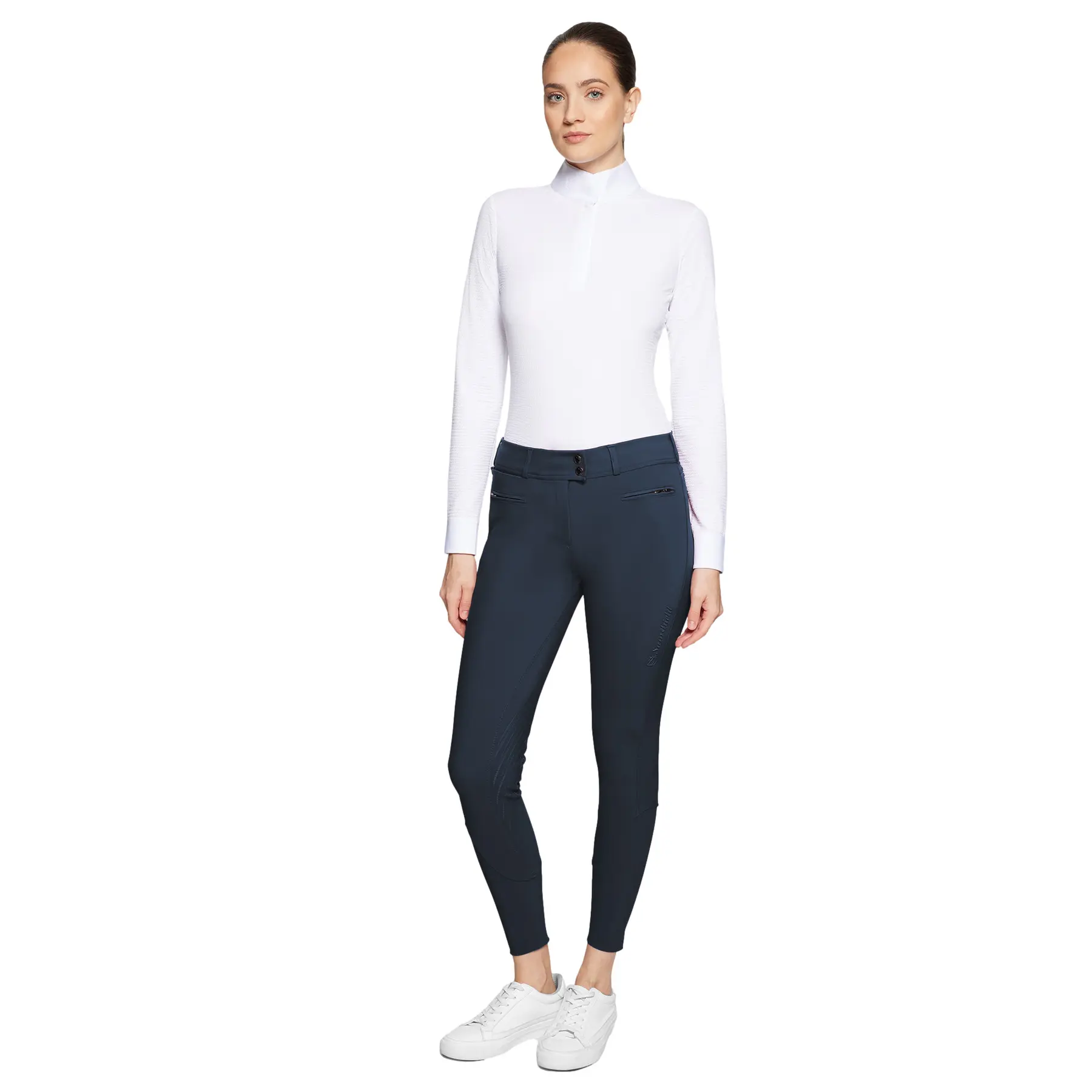 Pantalon équitation full grip femme Samshield Chloe