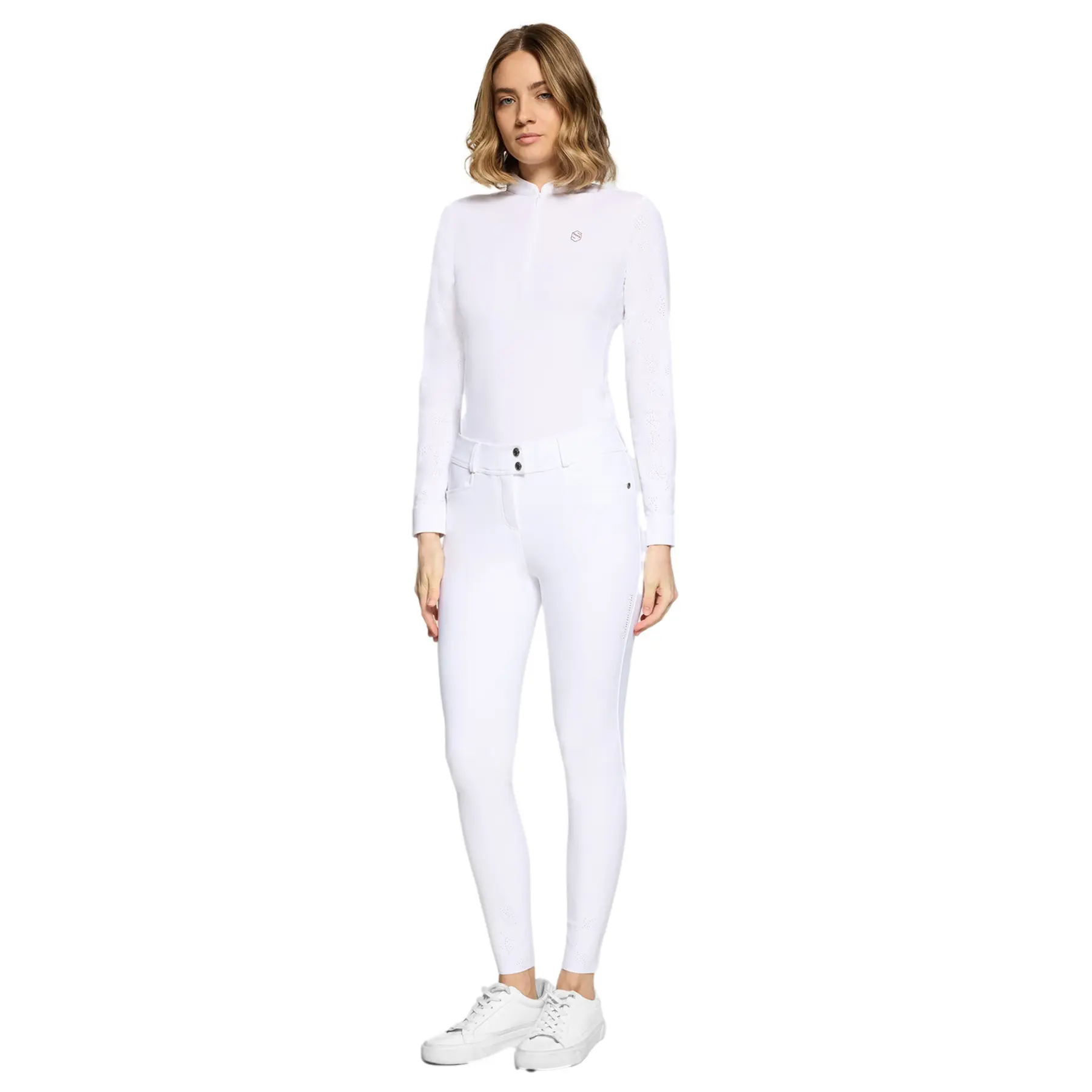 Pantalon de concours full grip femme Samshield Delice Crystal Ferna