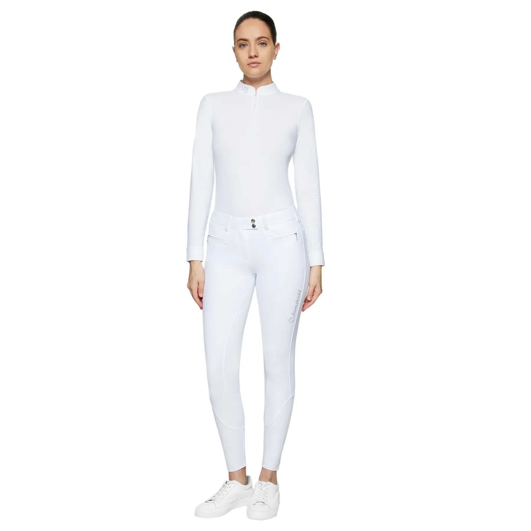 Comparer les prix de Pantalon de concours full grip femme Samshield Diane