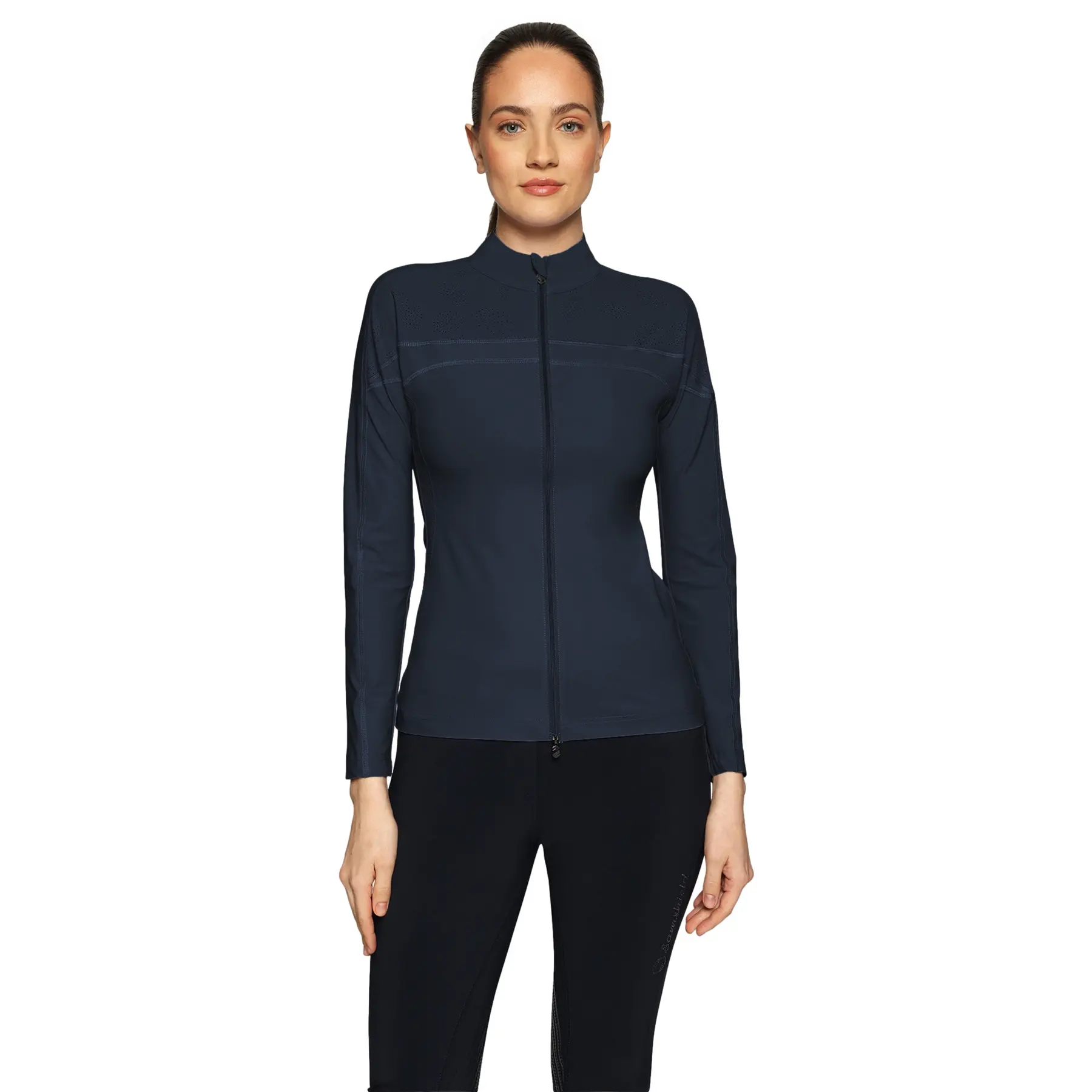 Veste équitation full zip femme Samshield Evelya