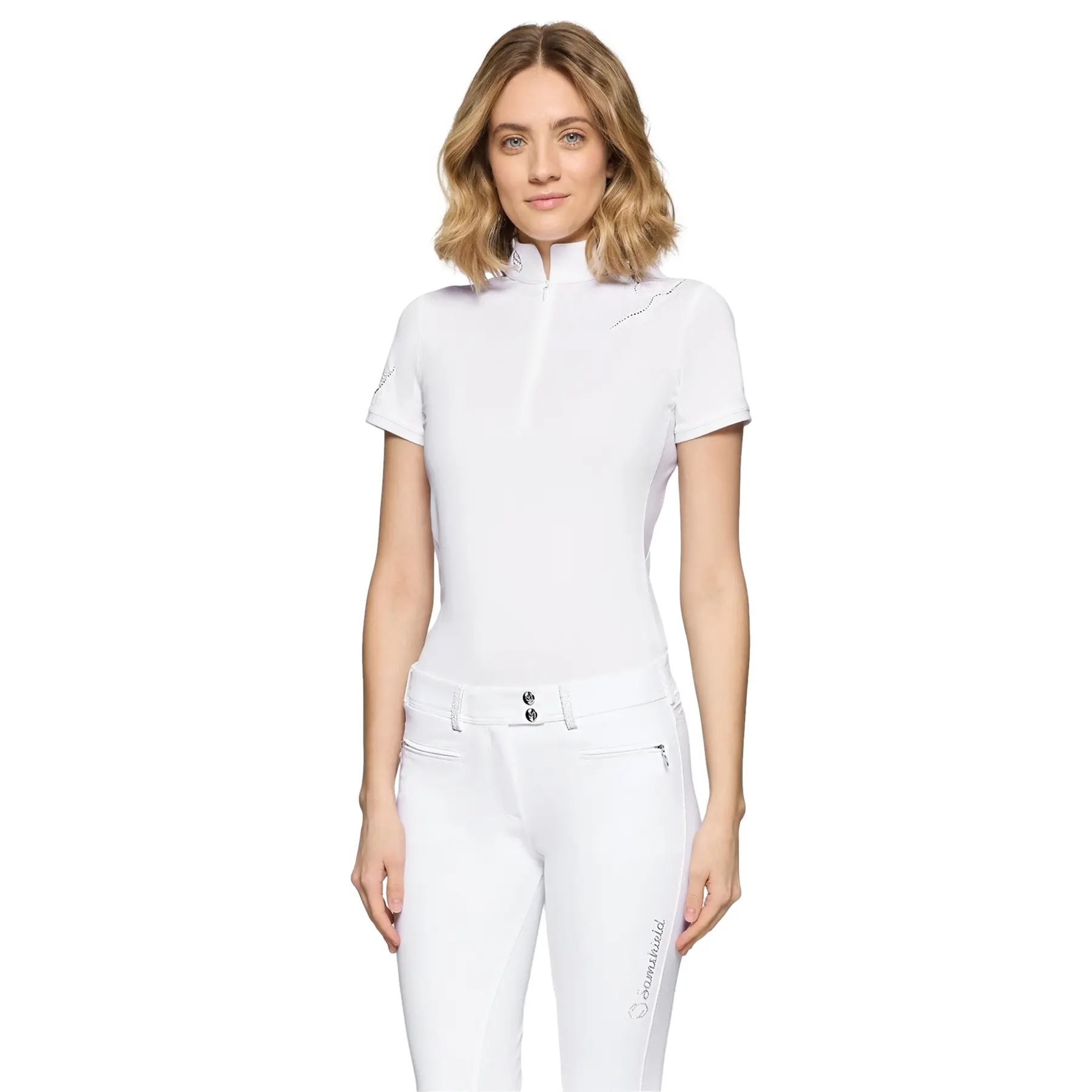 Polo de concours femme Samshield Lea Crystal Ferna