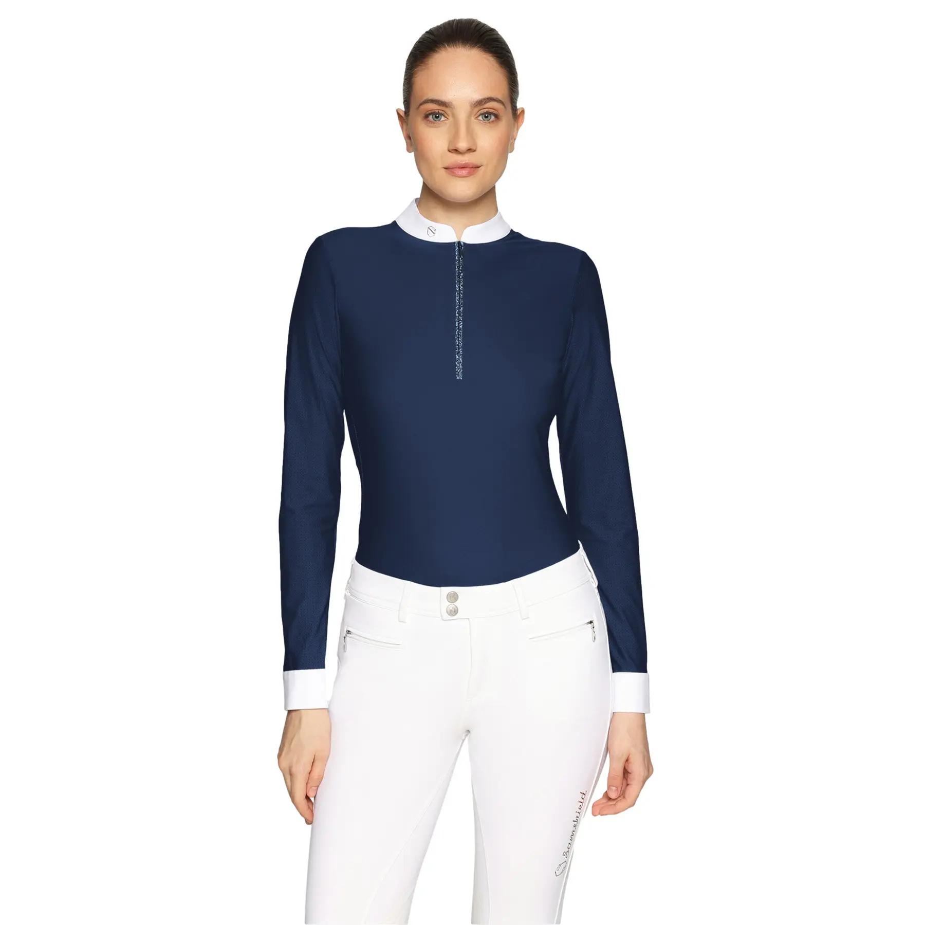Polo de concours manches longues femme Samshield Lou