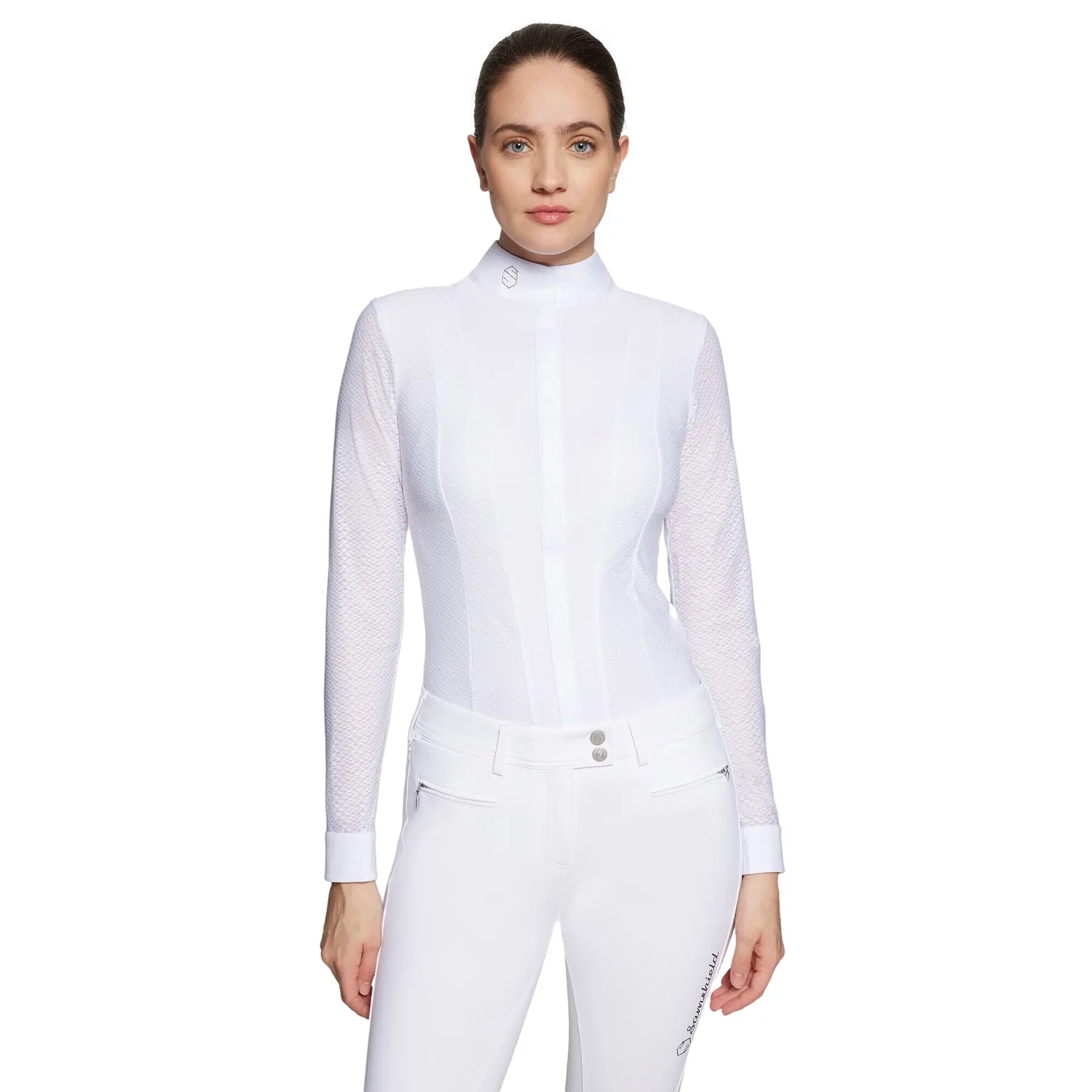 Polo de concours manches longues femme Samshield Marina