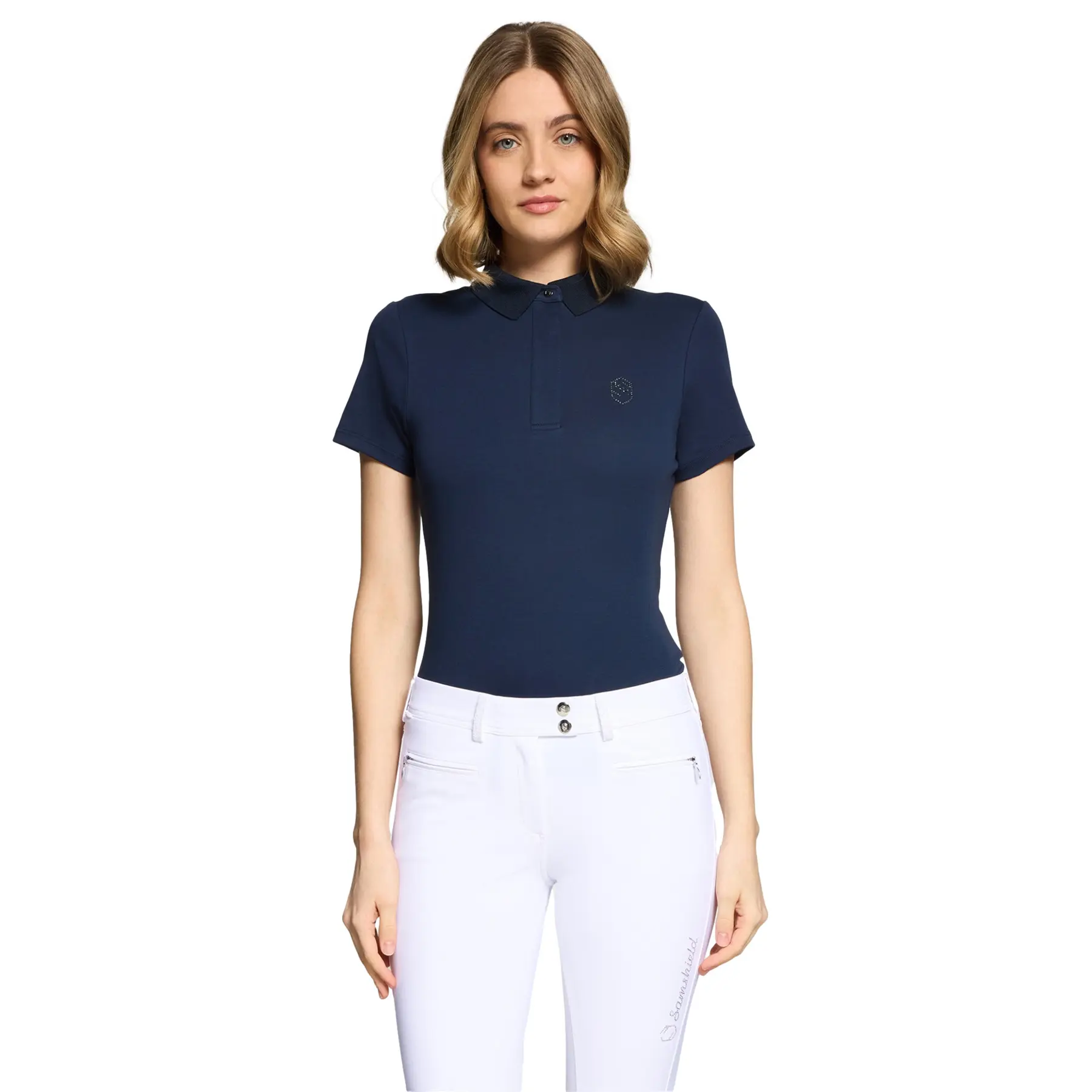 Polo d'équitation femme Samshield Marylin