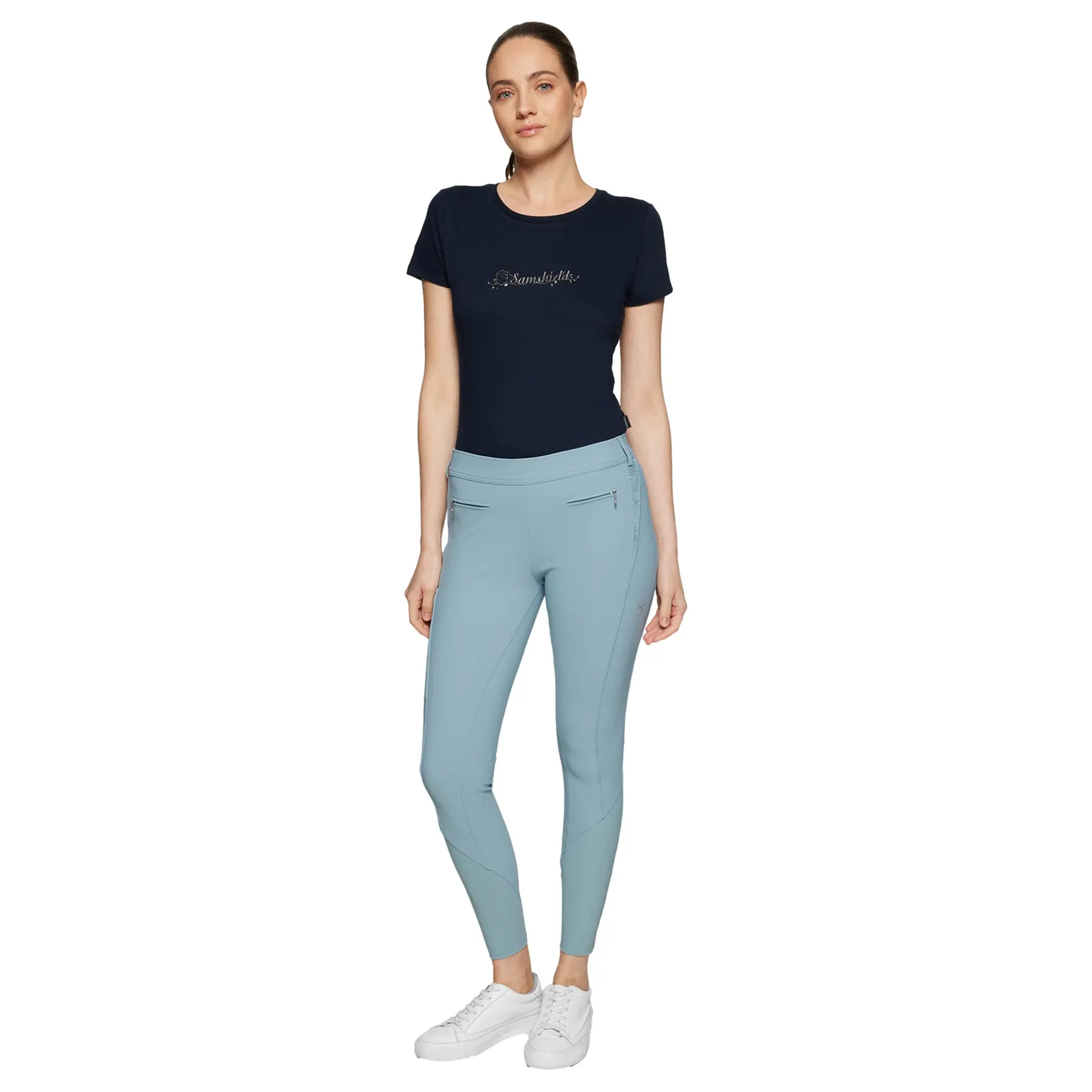 Pantalon de concours mid grip femme Samshield Sakina Crystal Ferna