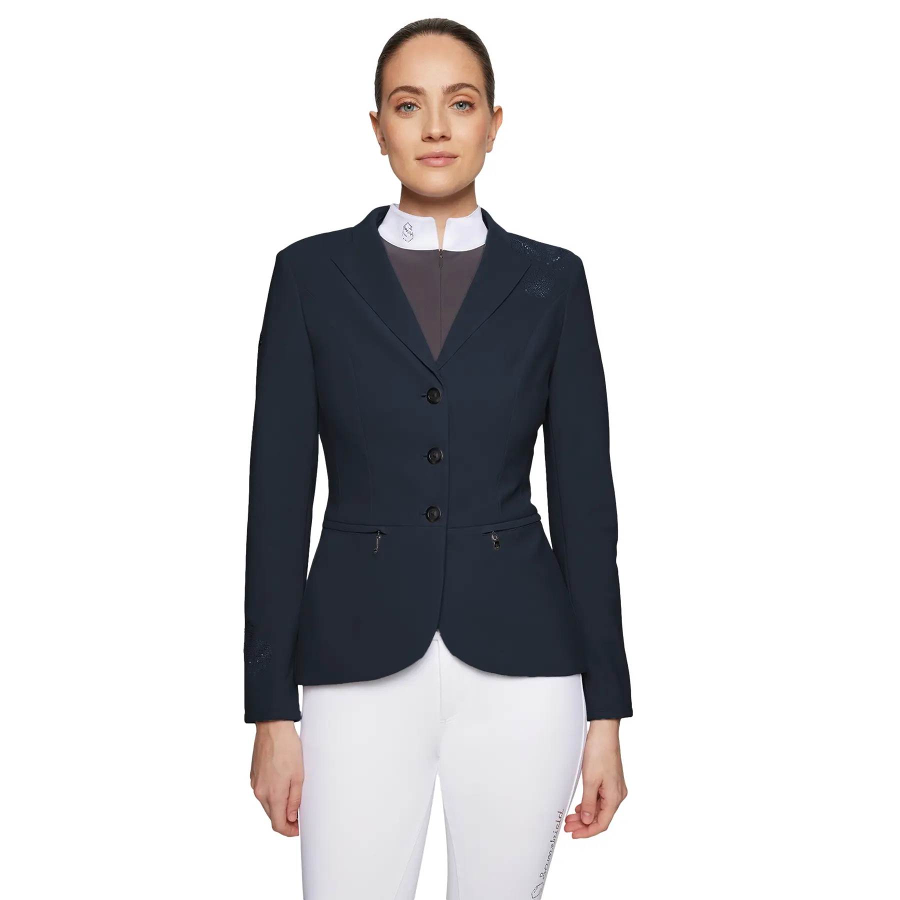 Veste de concours femme Samshield Victorine Crystal Ferna Regular