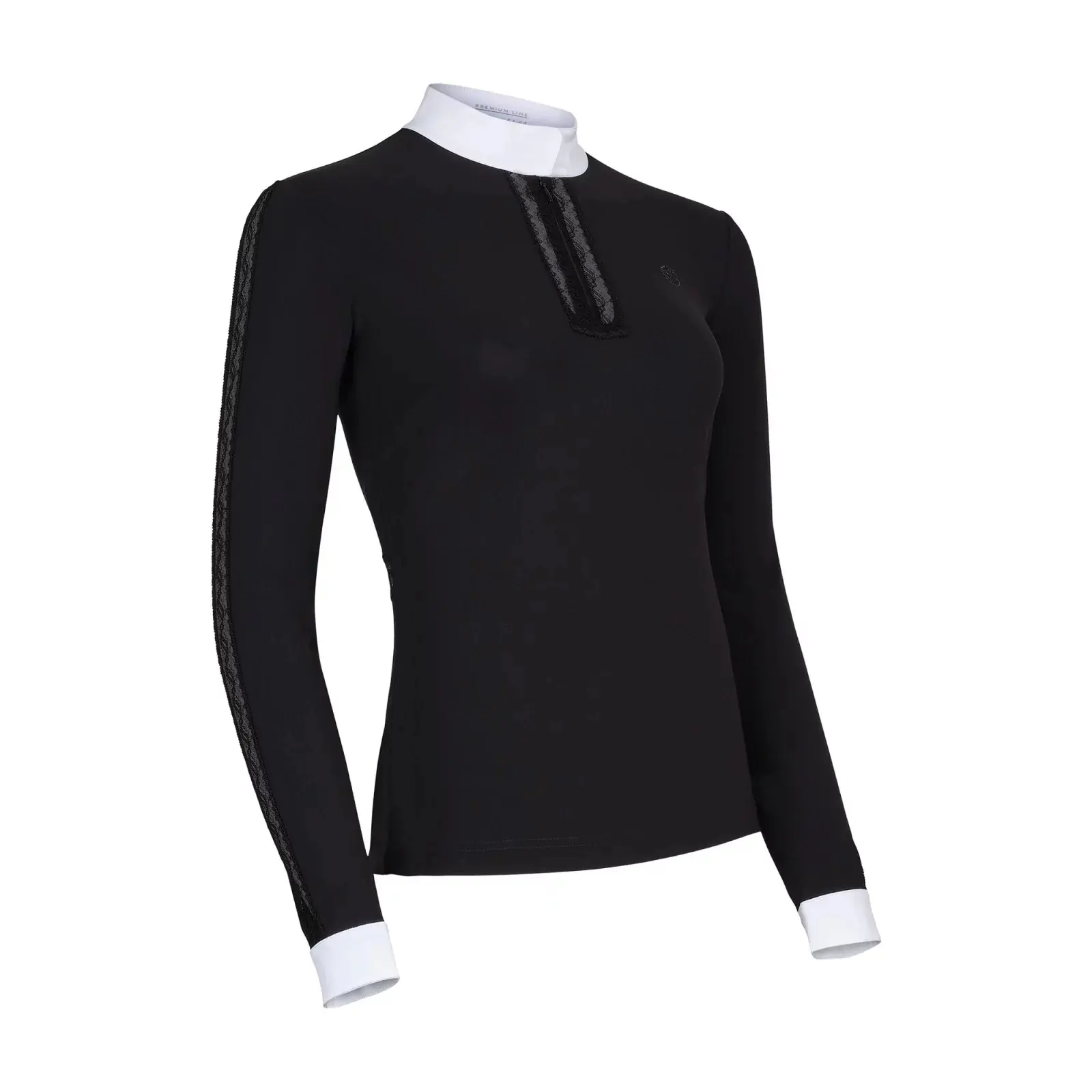 Comparer les prix de Polo équitation de concours à manches longues femme Samshield Caroline