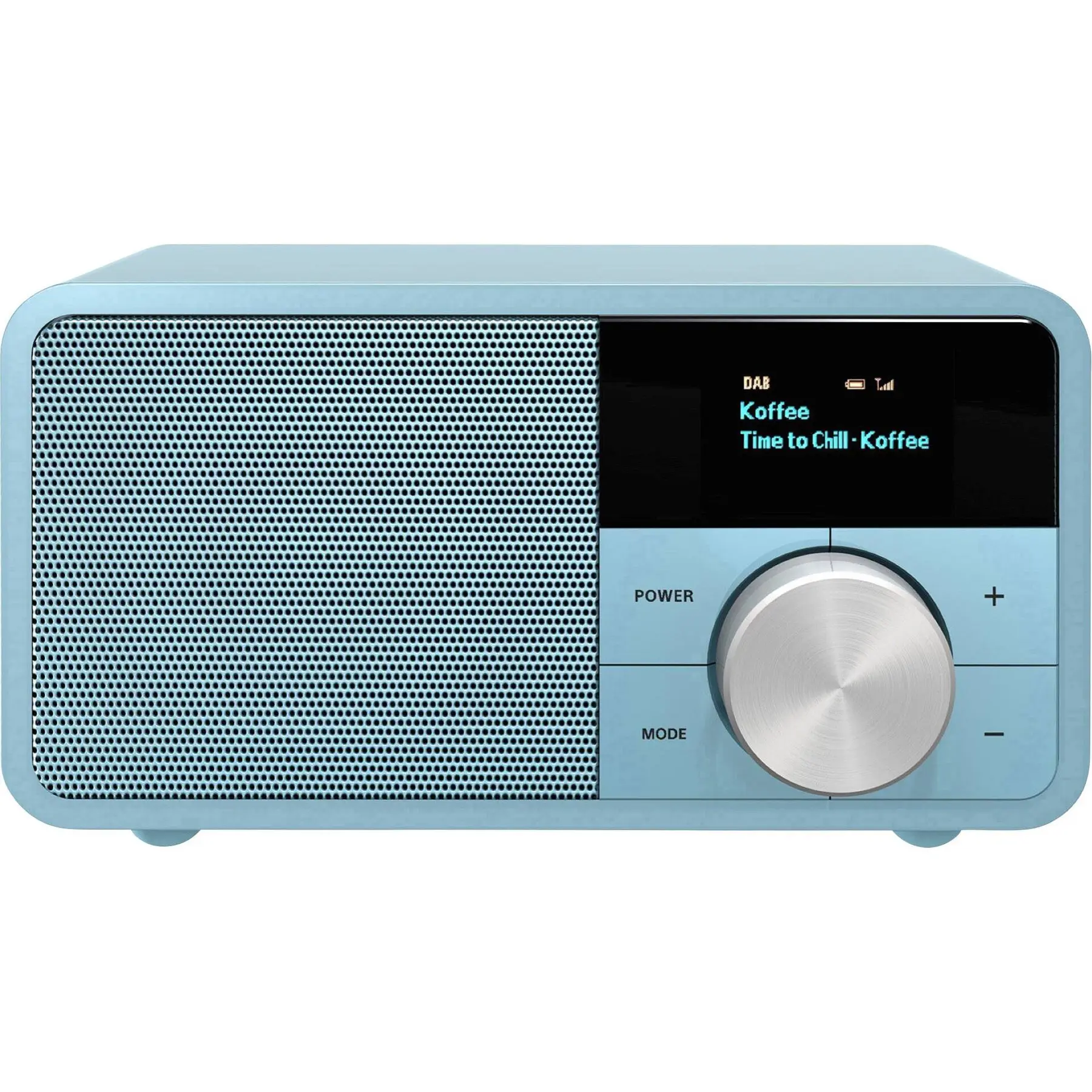 4711317995373 - DDR-7 Tischradio mit DAB+ und FM - Sleep Timer und Bluetooth-Funktion - Blau