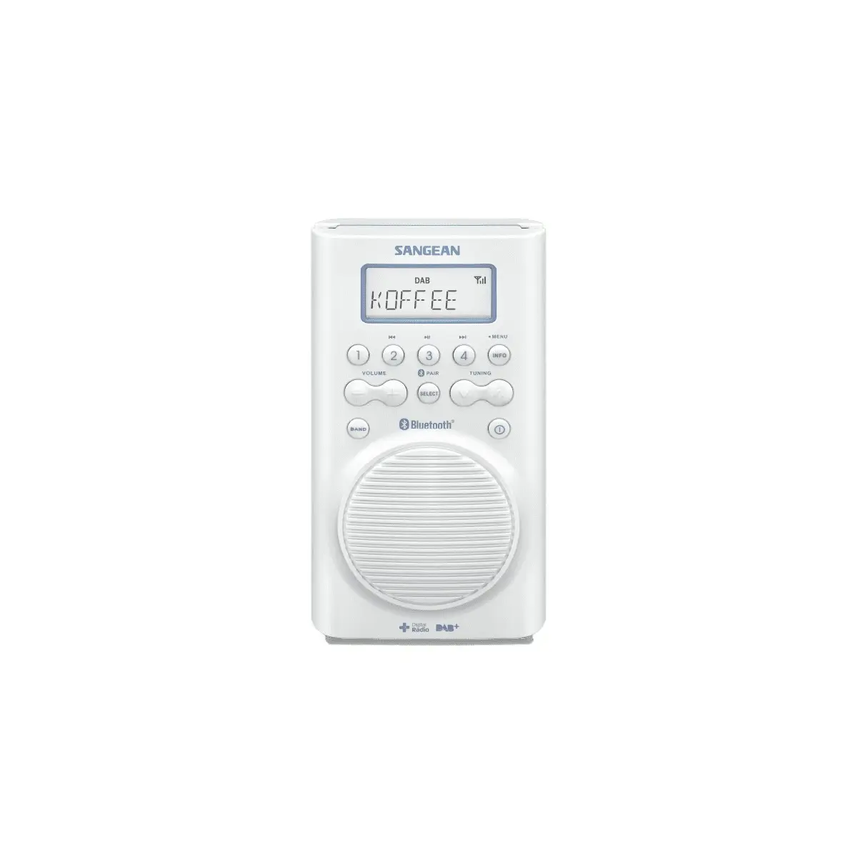 4711317994062 - H205 Badradio dab+ ukw Bluetooth® wasserdicht Weiß - Sangean