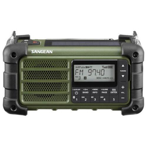4711317996639 - Außenradio fm emergency radio bluetooth Solarpanel spritzwasser- und staubgeschützt Taschenlampe MMR-99