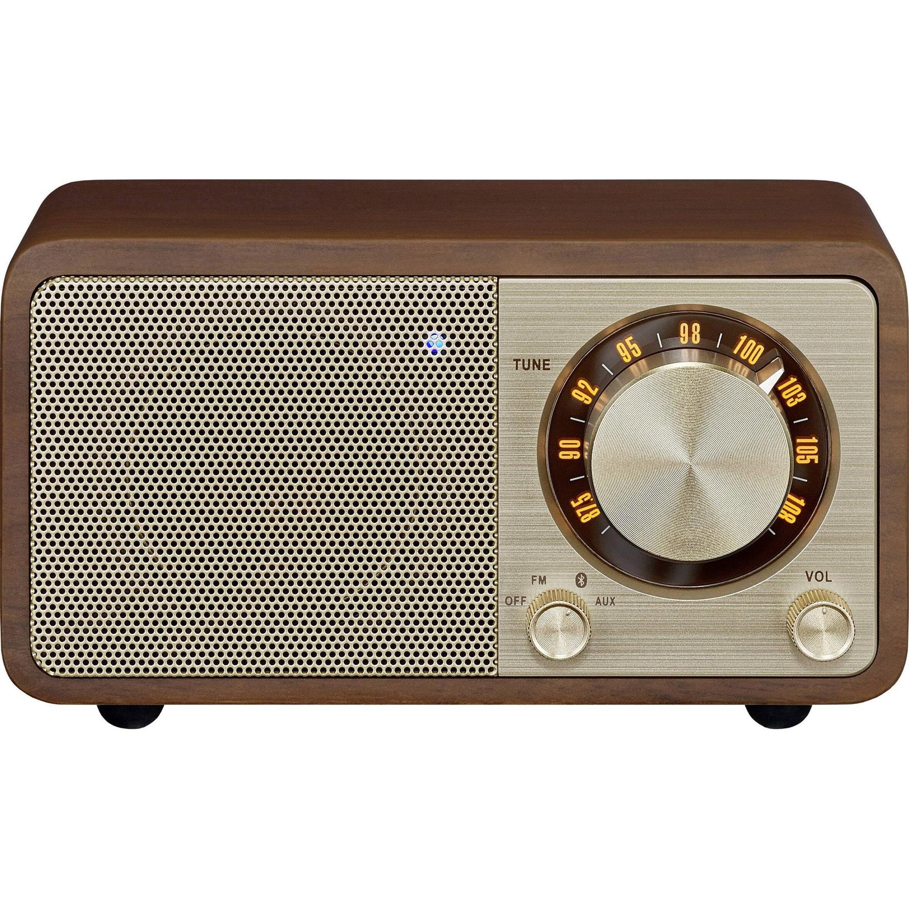 4711317995076 - Wr-7 cherry analoges Tischradio fm bluetooth wiederaufladbarer Li-Ionen-Akku - Sangean