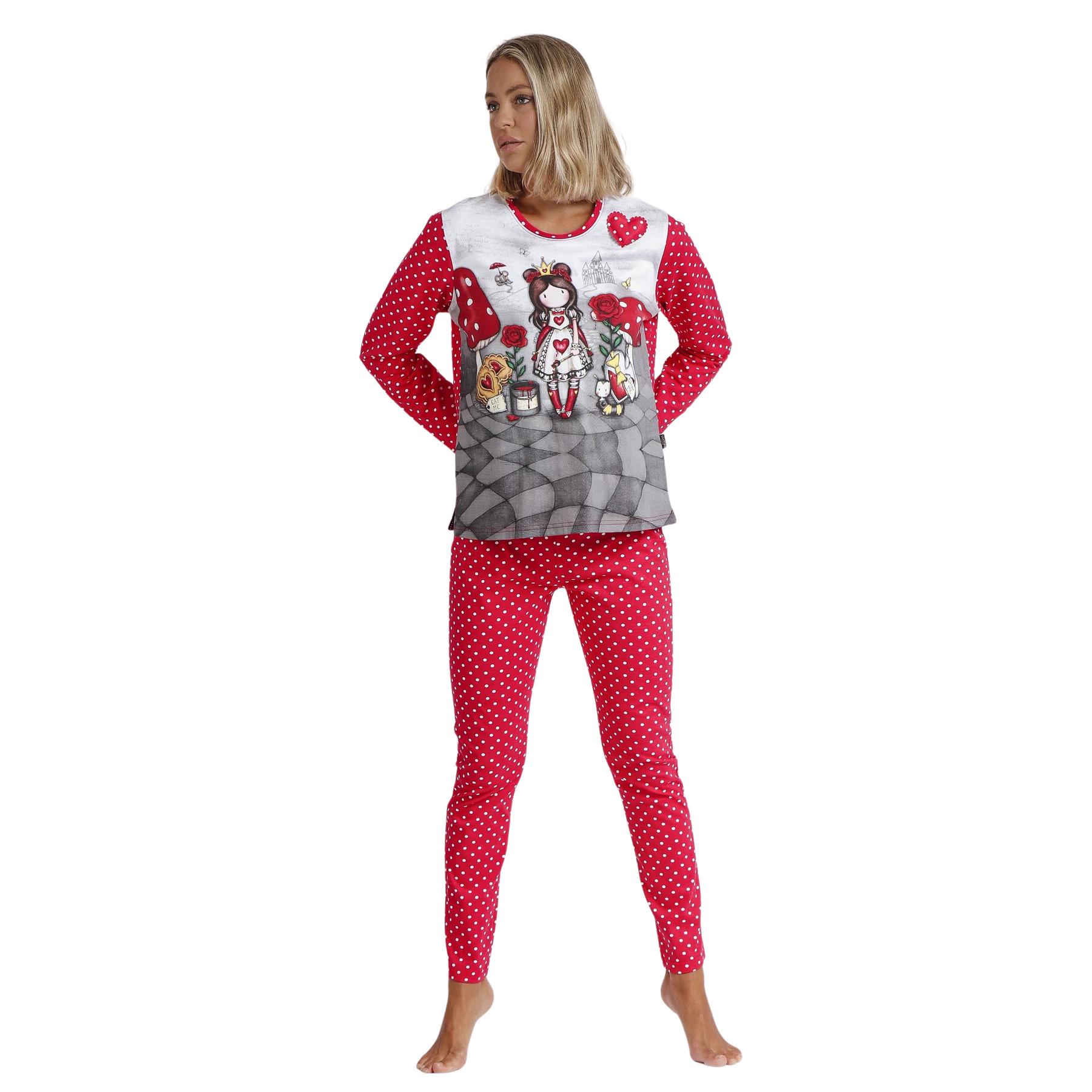 8433623631429 - Damen Langarm-Pyjama Finding My Way