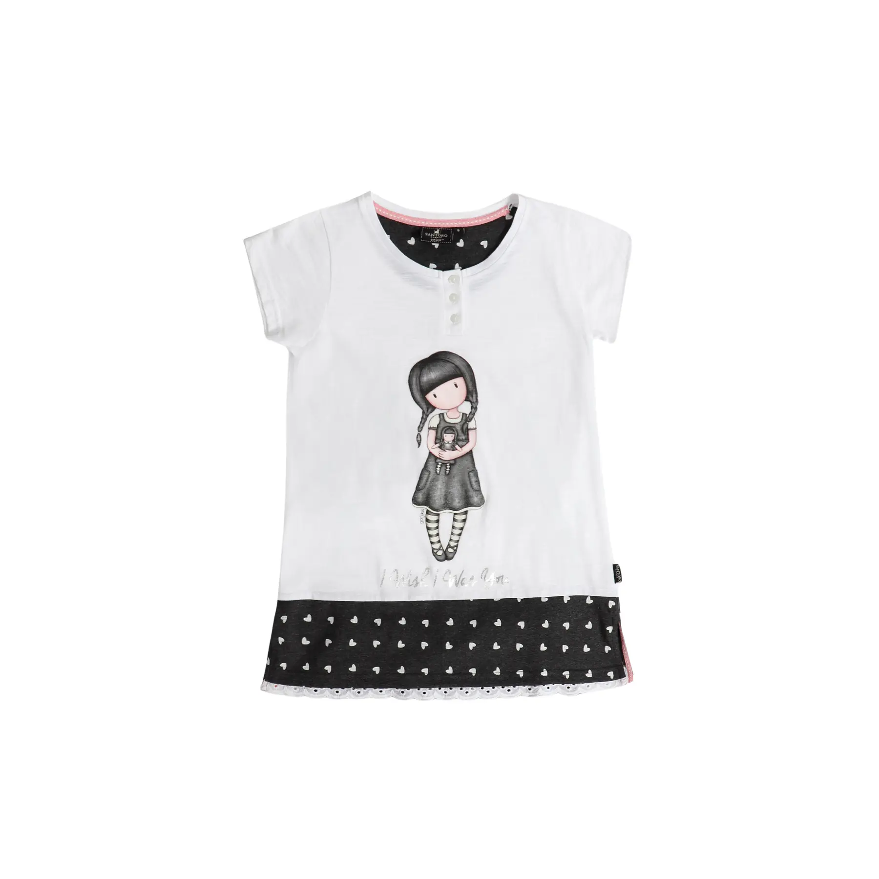 8433623747816 - T-Shirt-Kleid I Wish I Was You