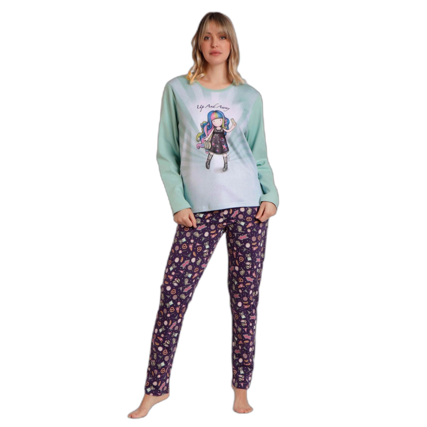 8433623793295 - Damen Langarm-Pyjama Up and Away
