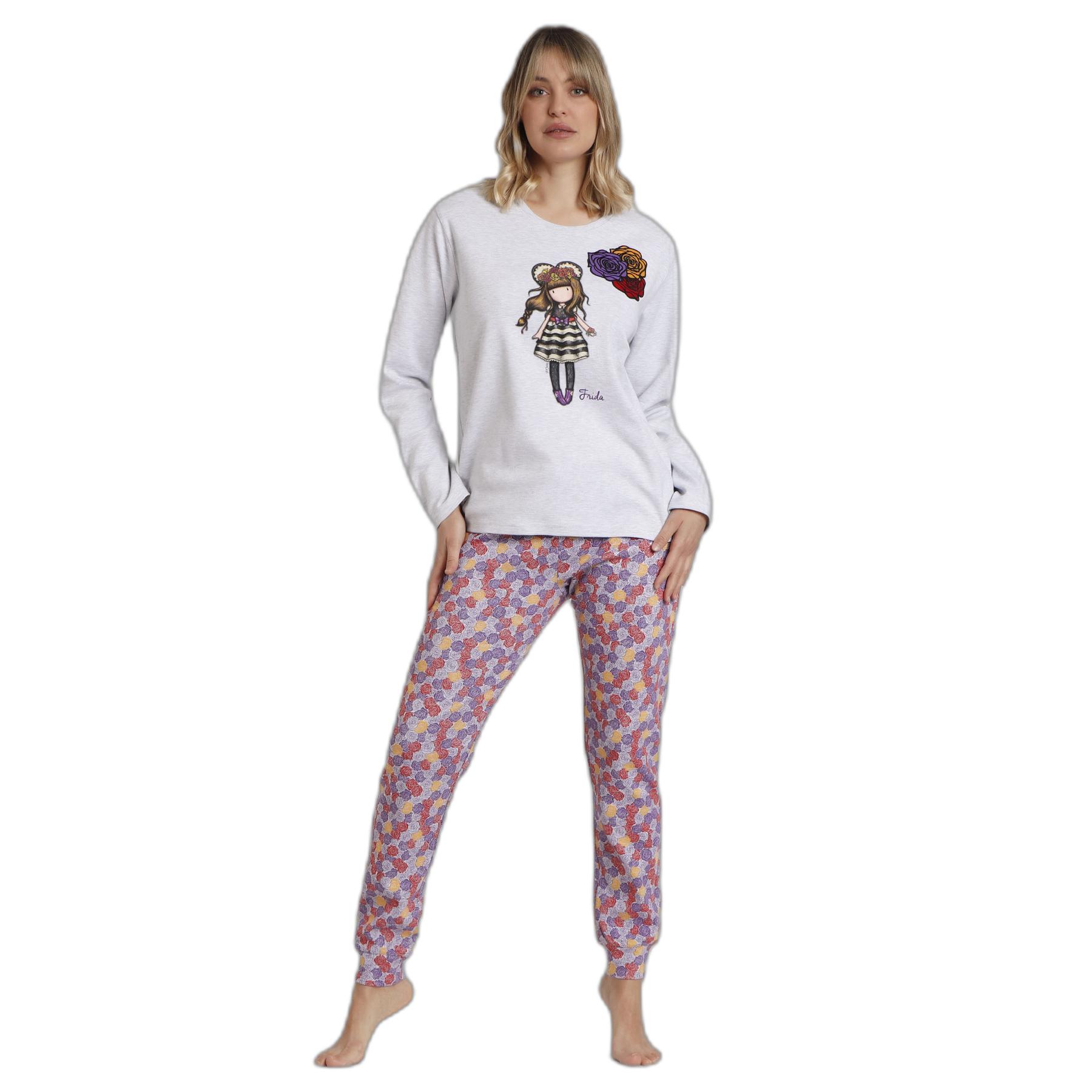8433623795541 - Damen Langarm-Pyjama Frida