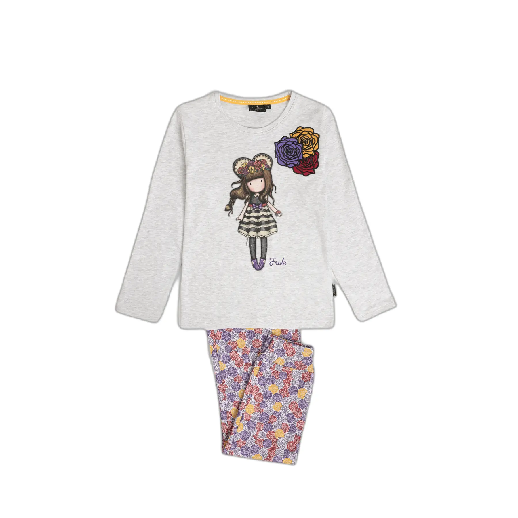 8433623795619 - Langarm-Pyjama Mädchen Frida