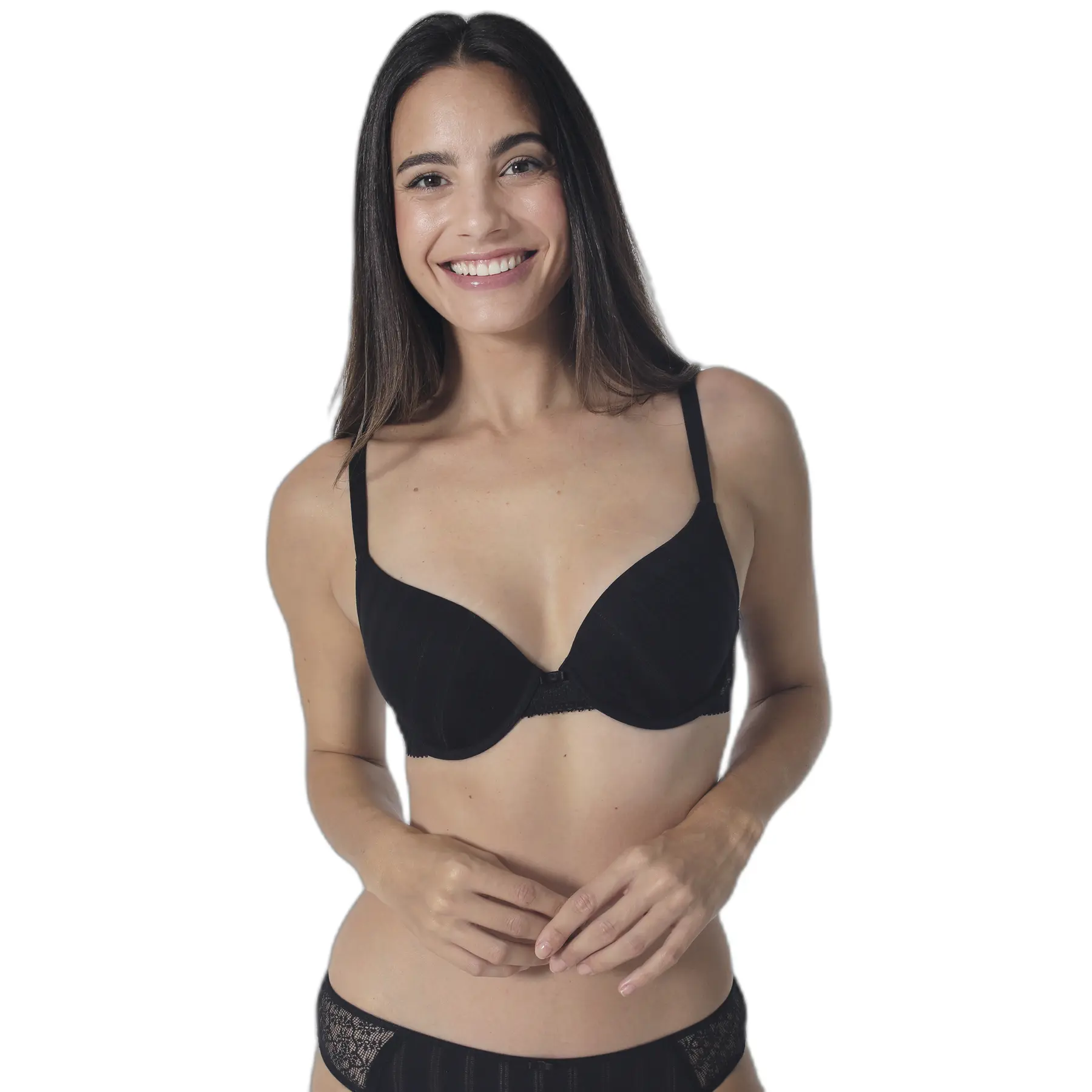 Reggiseno in viscosa donna  Natural Stripe