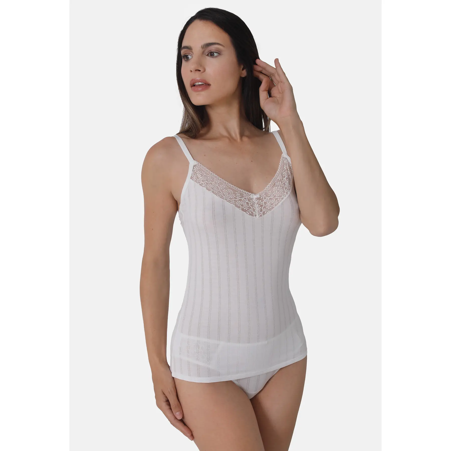 Damen-Top Sassa Natural Stripe