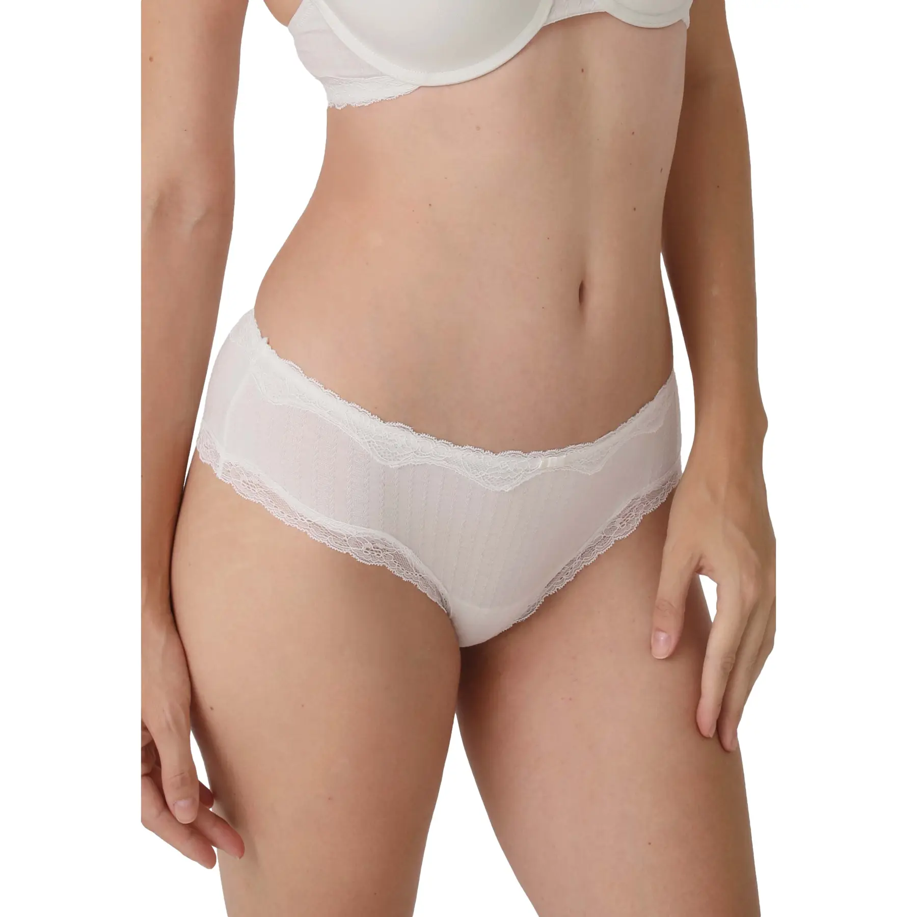 Halbhoher Slip, Damen, Sassa Bamboo Jacquard