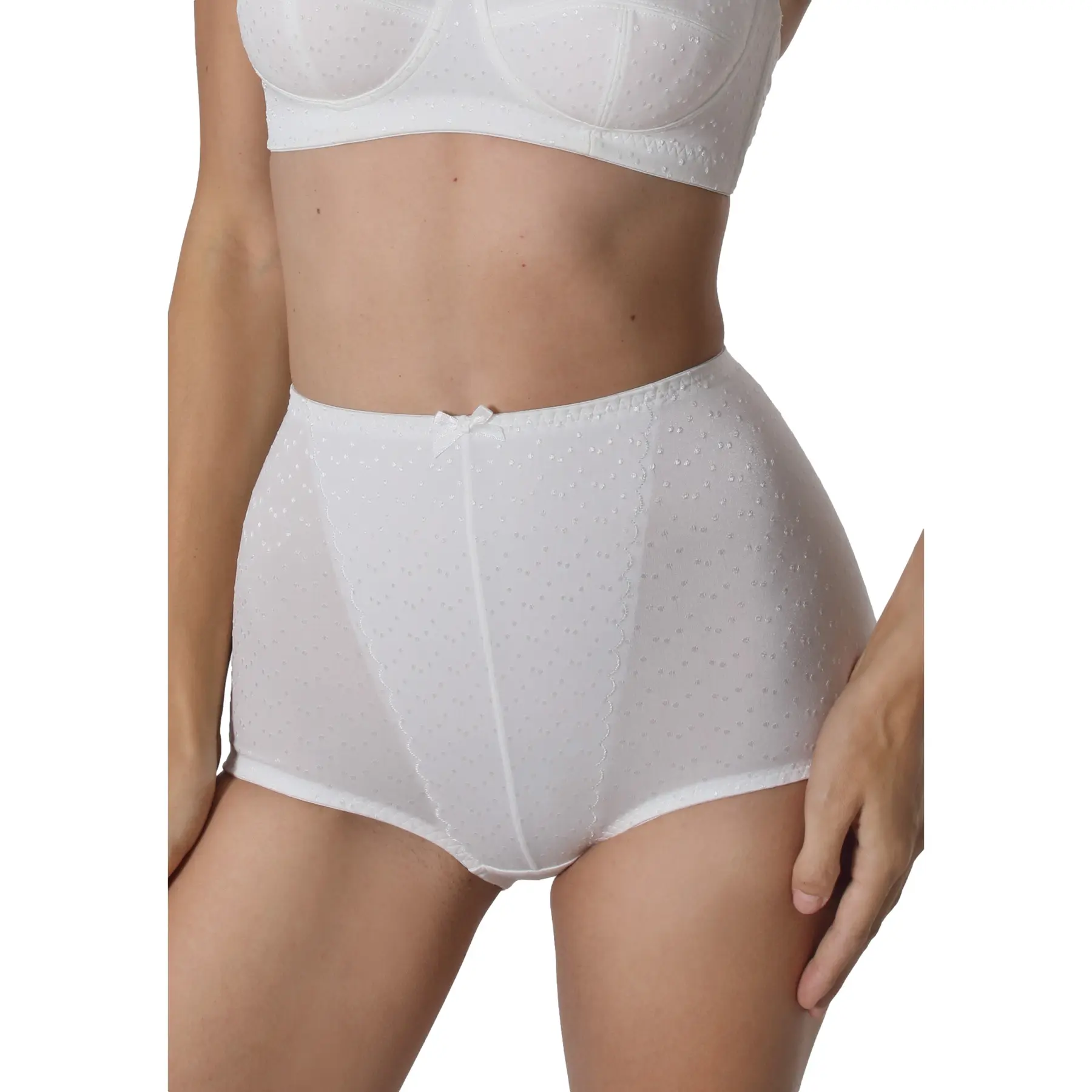 Hüfthalter, Damen Sassa Dot Jacquard
