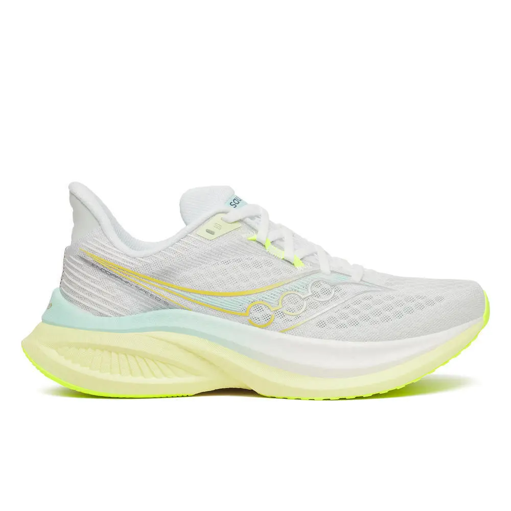 Saucony Women's Blanc Running Shoes Endorphin Speed 5