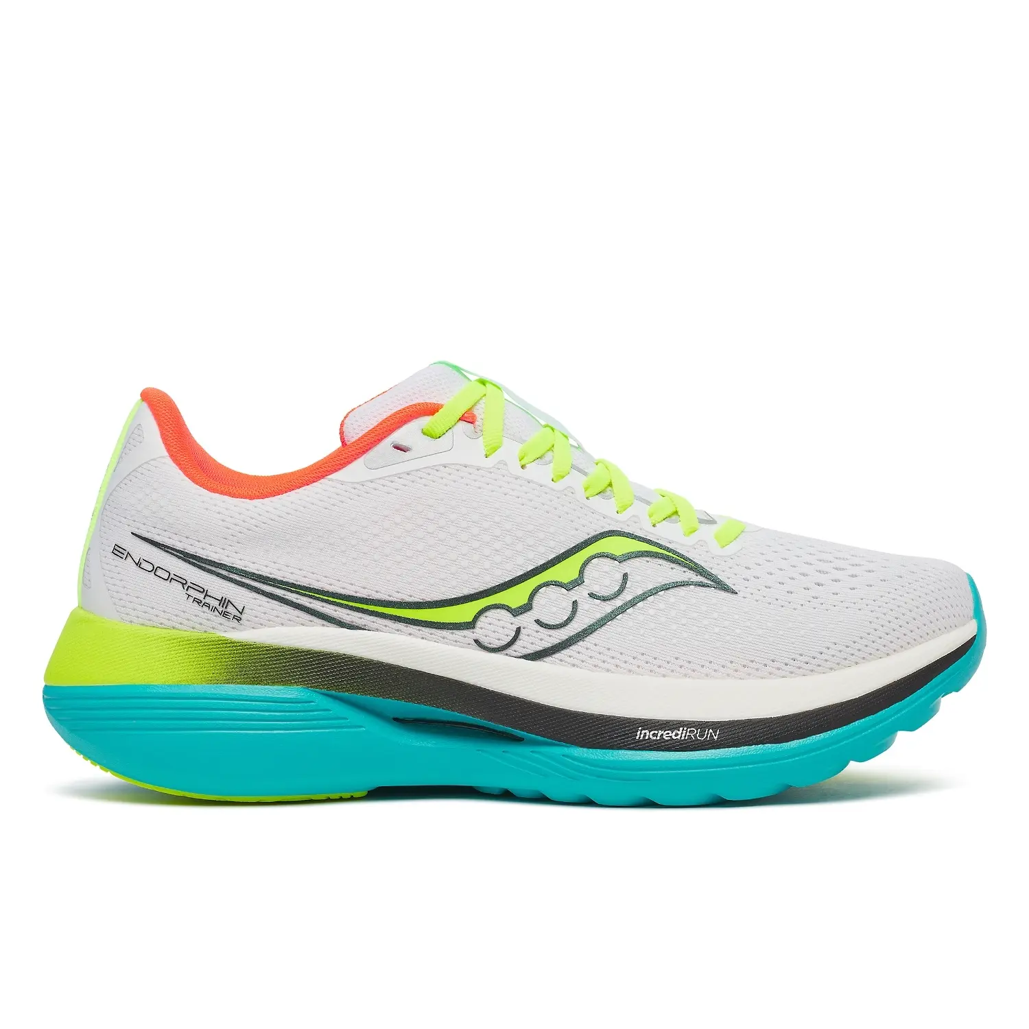 Saucony Men's Blanc Running Shoes Endorphin Trainer