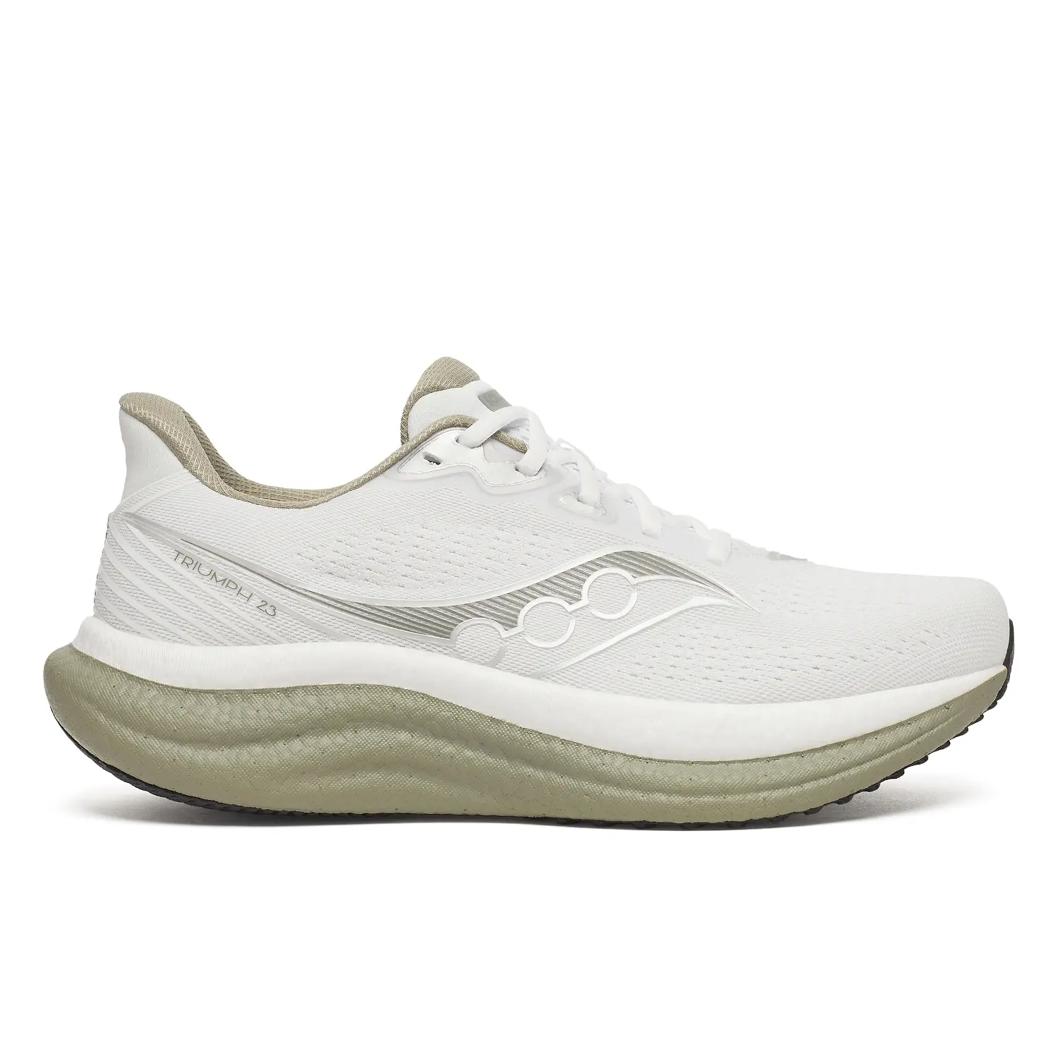 Saucony Men's Blanc Running Shoes Triumph 23