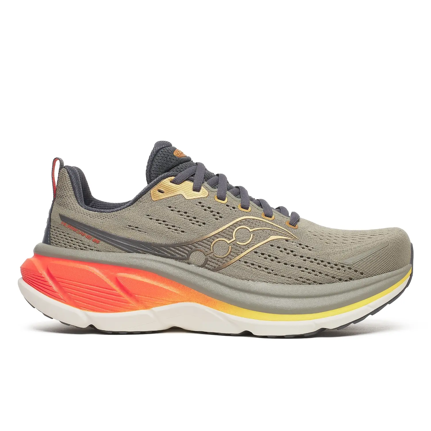 Saucony Men's Noir Running Shoes Hurricane 25