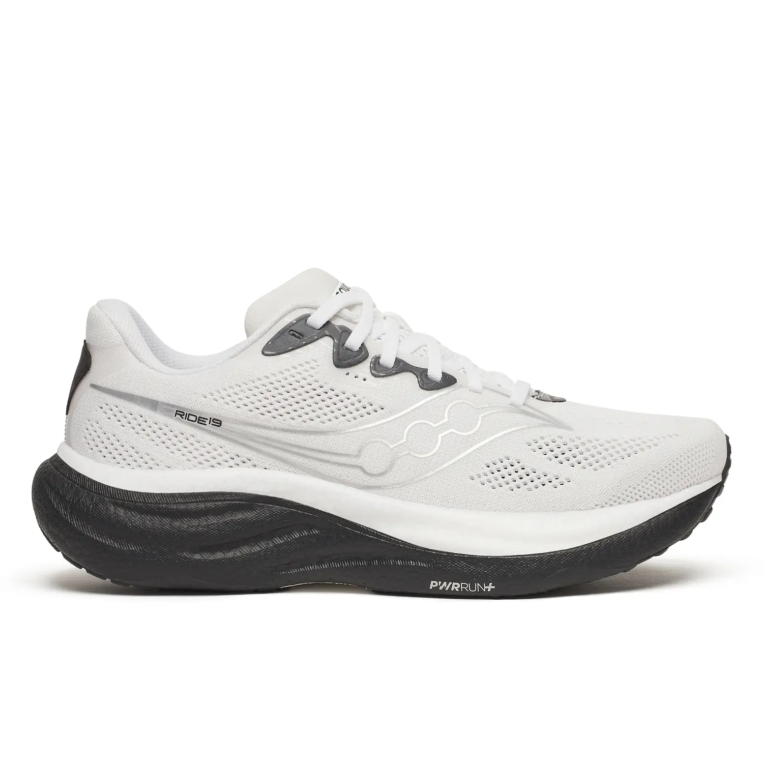Saucony Men's Blanc Running Shoes Ride 19